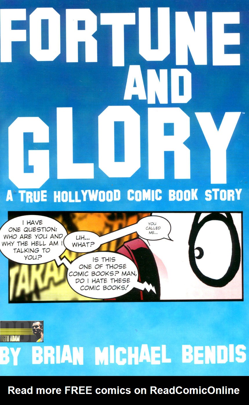 Read online Fortune and Glory comic -  Issue #1 - 1
