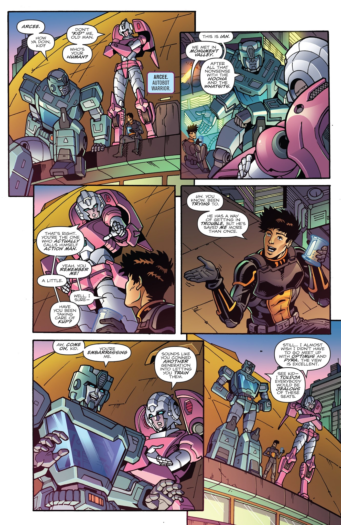 Read online Optimus Prime: First Strike comic -  Issue # Full - 8