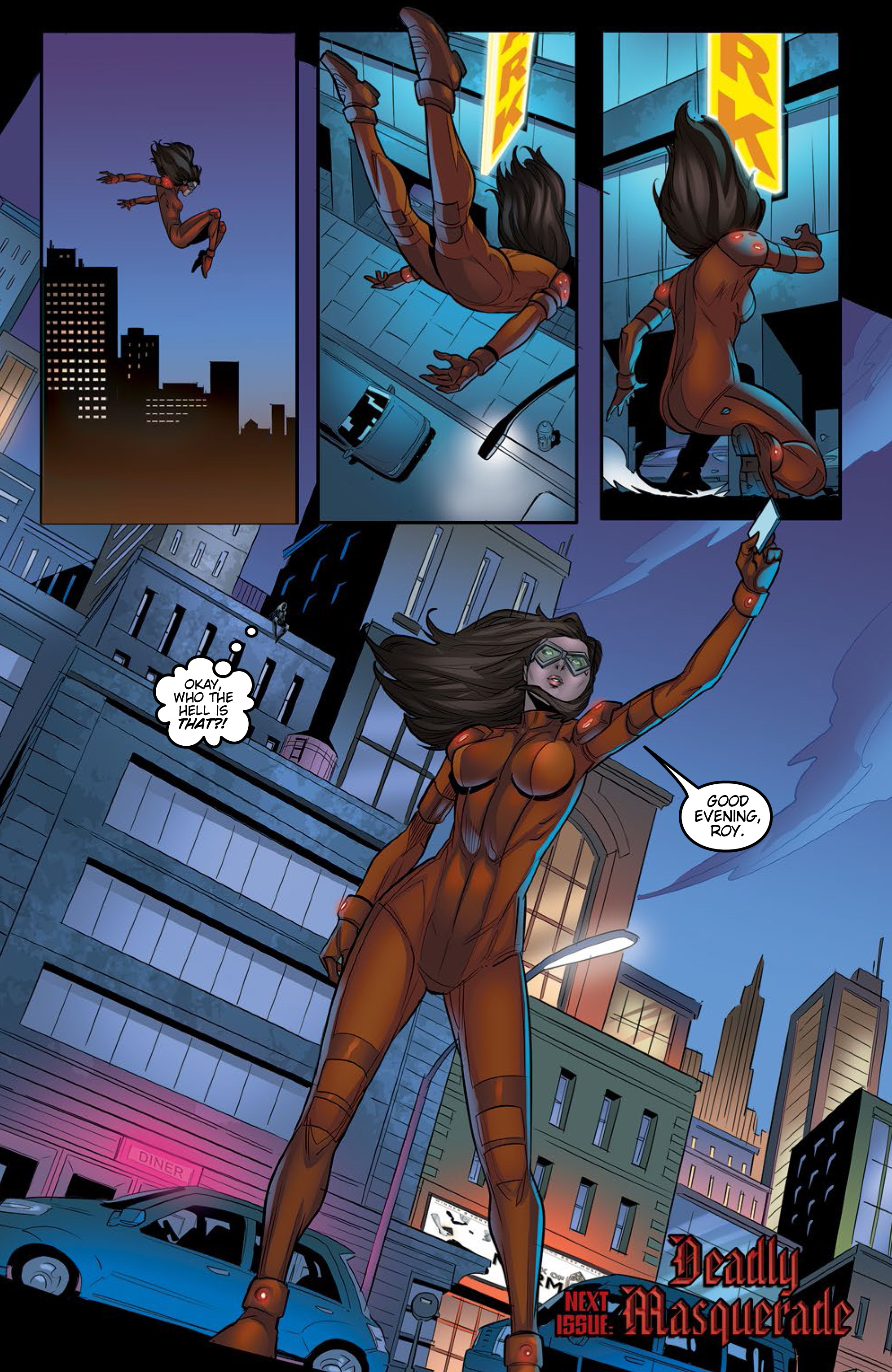 Read online White Widow comic -  Issue #2 - 43