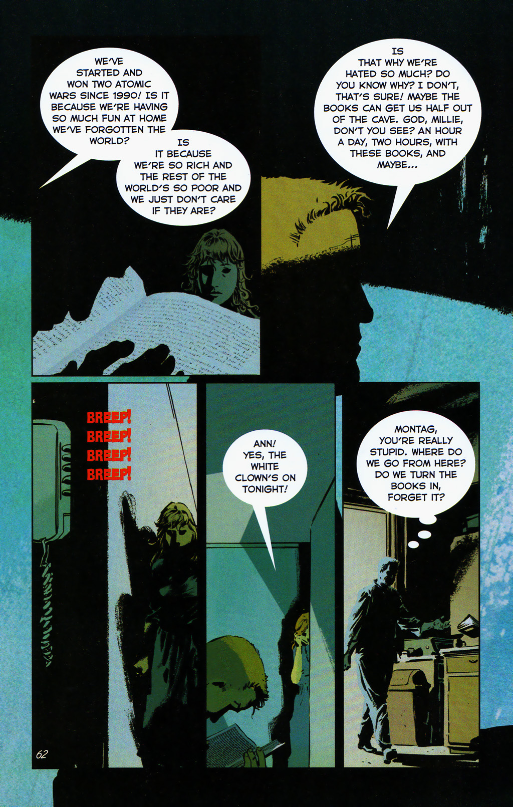 Read online Ray Bradbury's Fahrenheit 451: The Authorized Adaptation comic -  Issue # TPB - 71