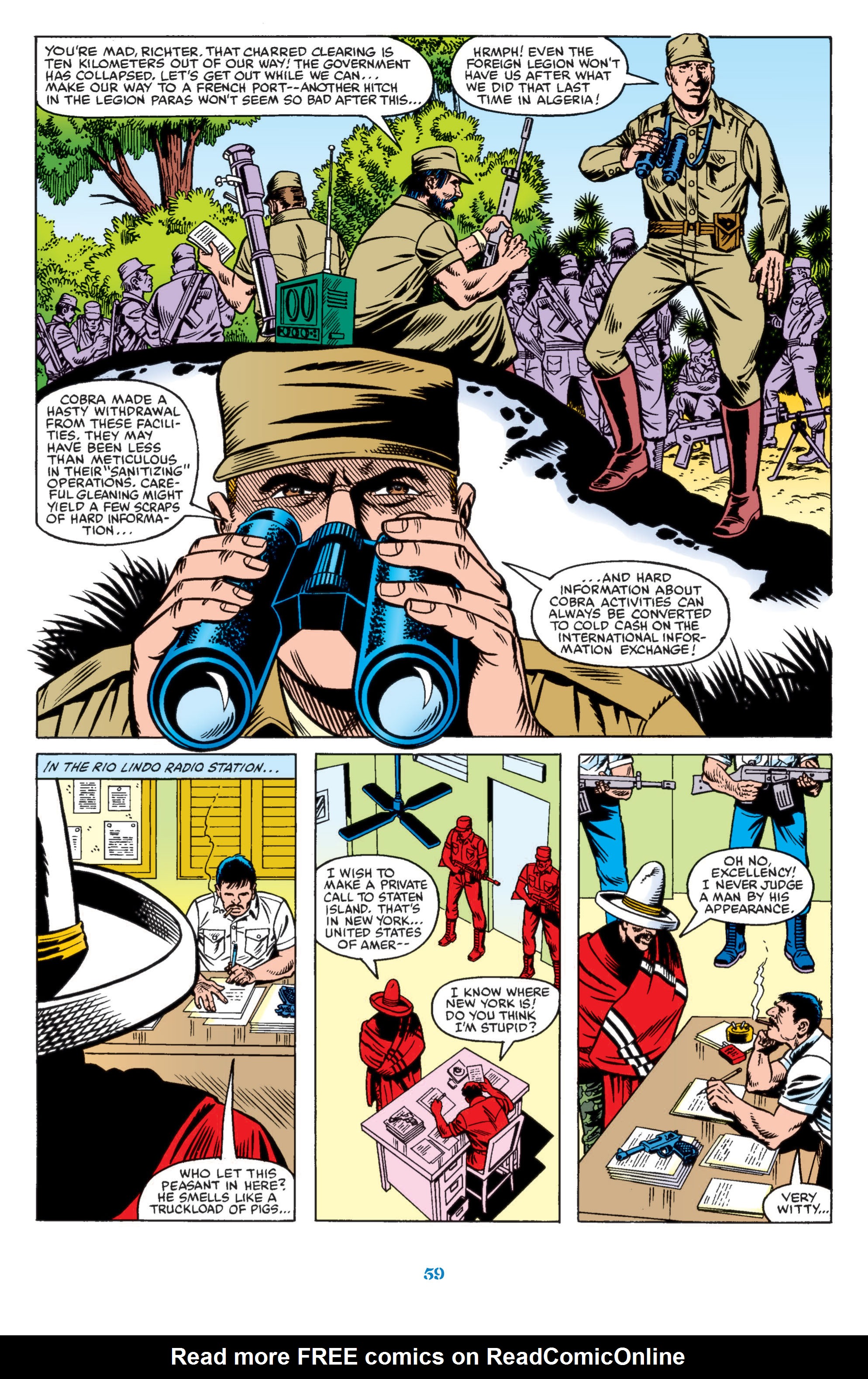 Read online Classic G.I. Joe comic -  Issue # TPB 2 (Part 1) - 60