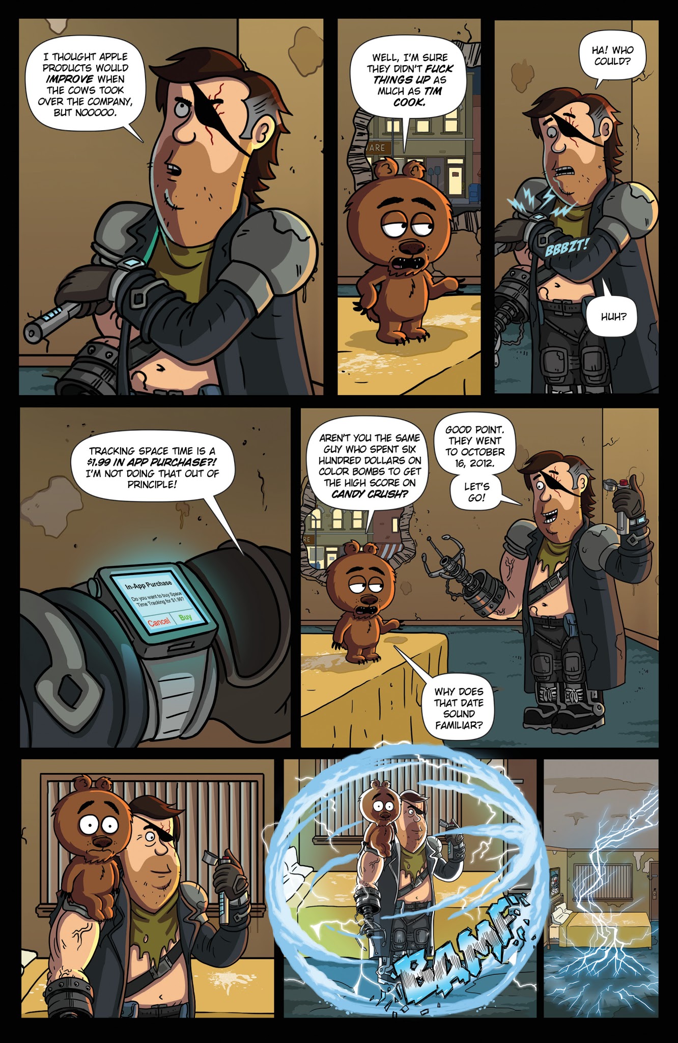 Read online Brickleberry comic -  Issue #3 - 4