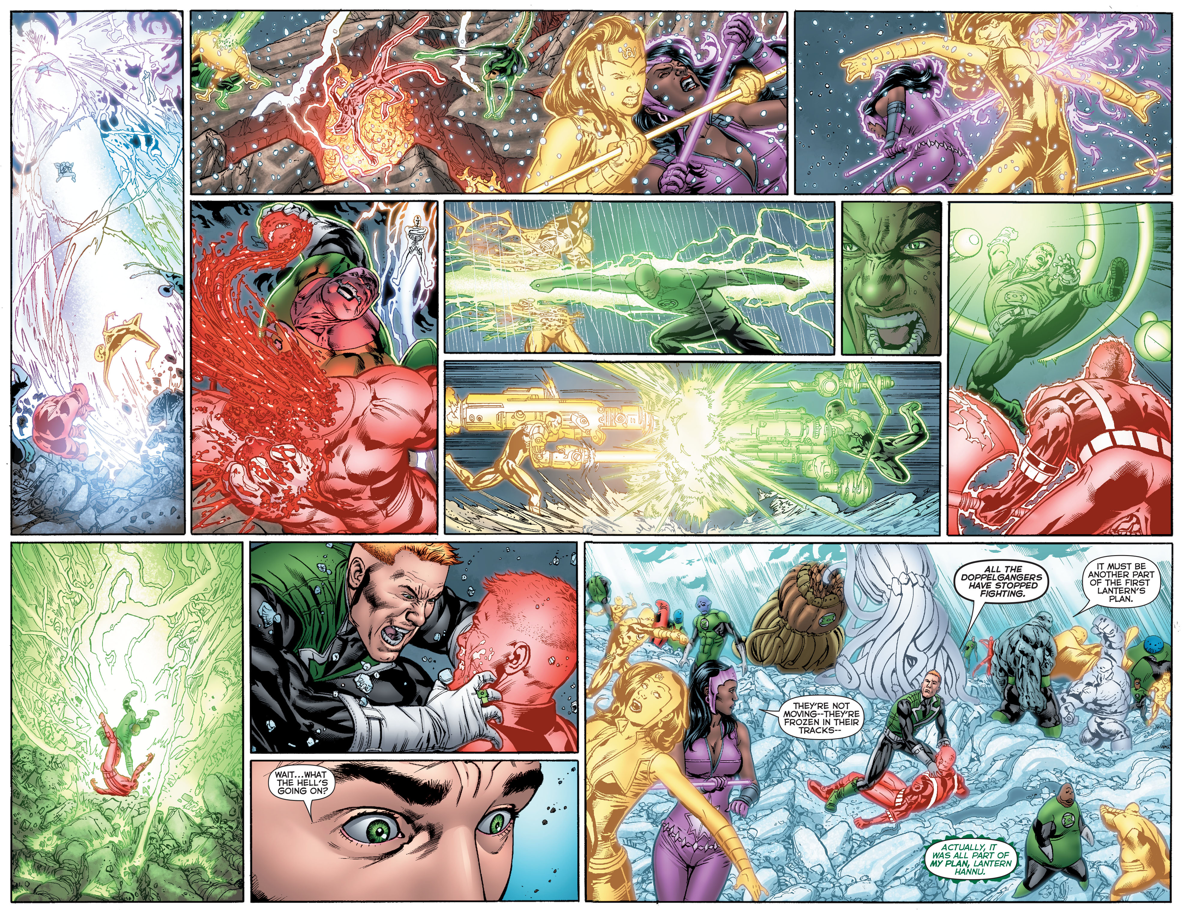 Read online Green Lantern: The Wrath of the First Lantern comic -  Issue # TPB - 206