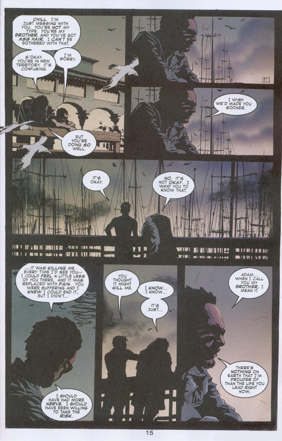 Read online Blood and Water comic -  Issue #3 - 16