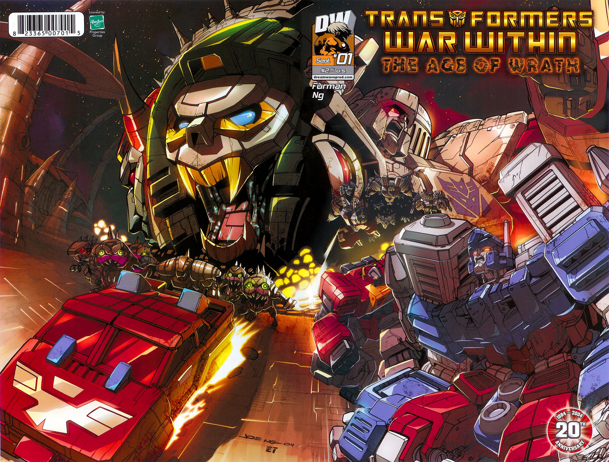 Read online Transformers War Within: "The Age of Wrath" comic -  Issue #1 - 2