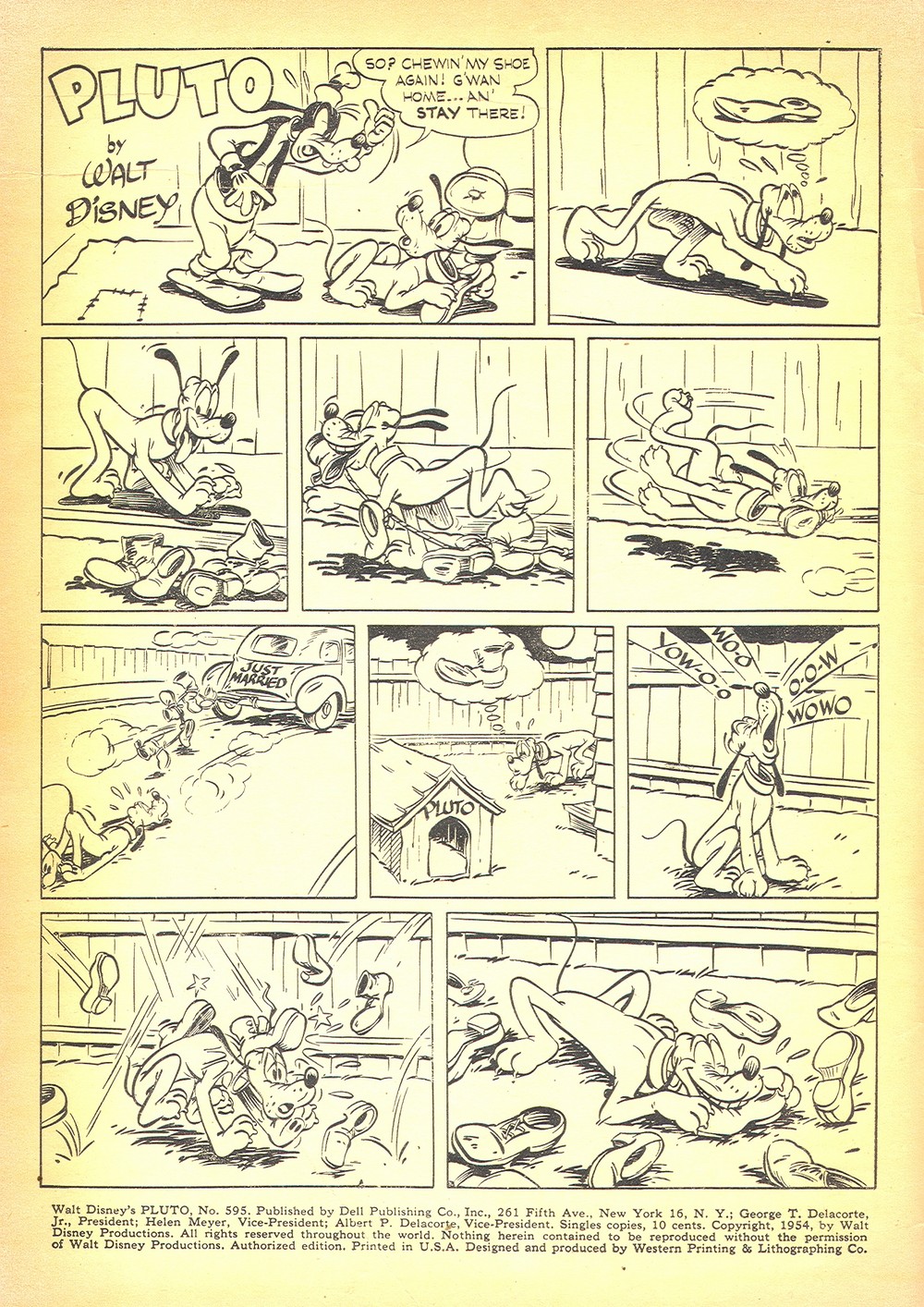 Read online Four Color Comics comic -  Issue #595 - 2