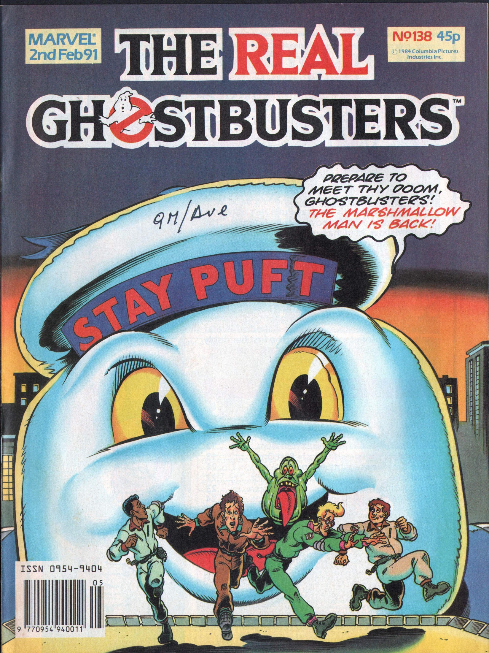 Read online The Real Ghostbusters comic -  Issue #138 - 1