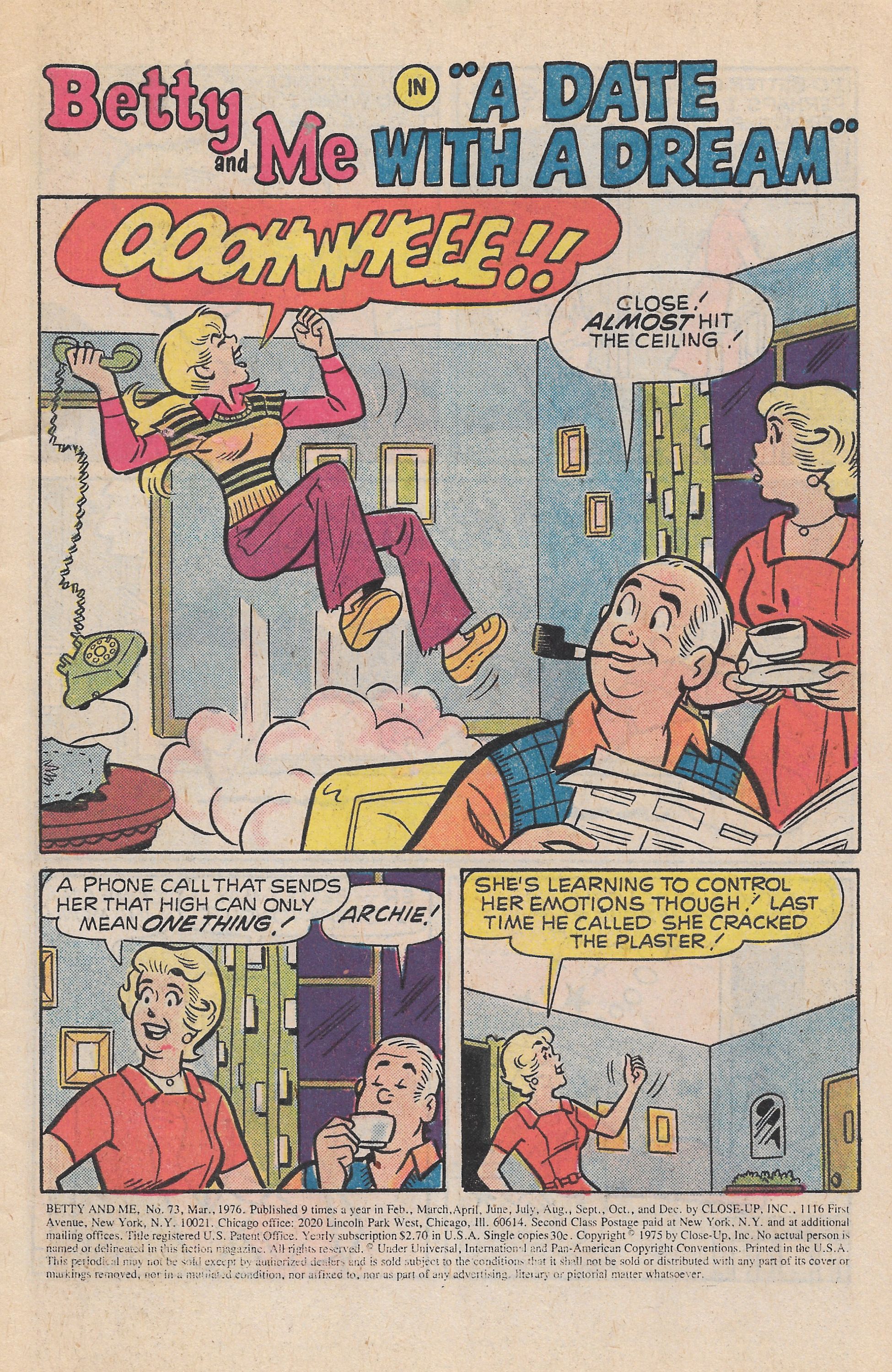 Read online Betty and Me comic -  Issue #73 - 3