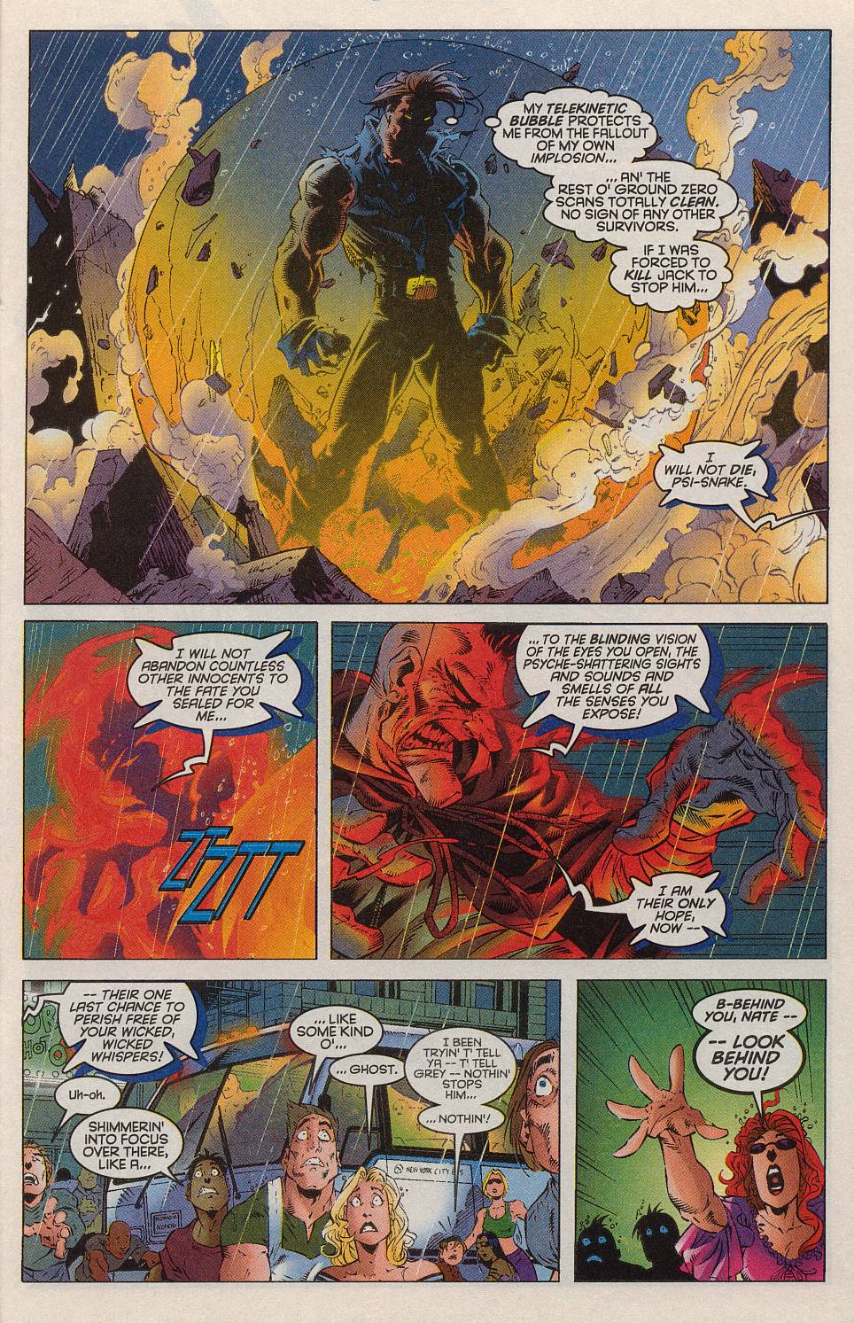Read online X-Man comic -  Issue #33 - 11