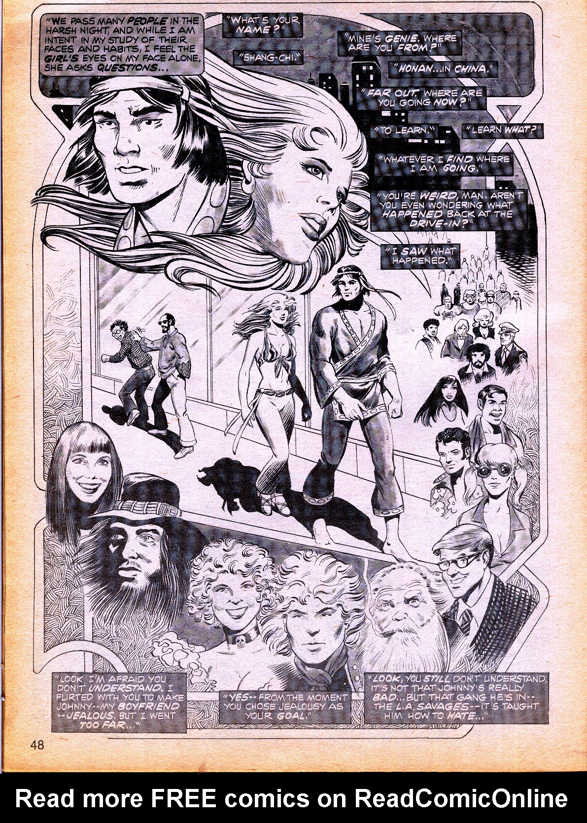 Read online The Deadly Hands of Kung Fu comic -  Issue #6 - 42