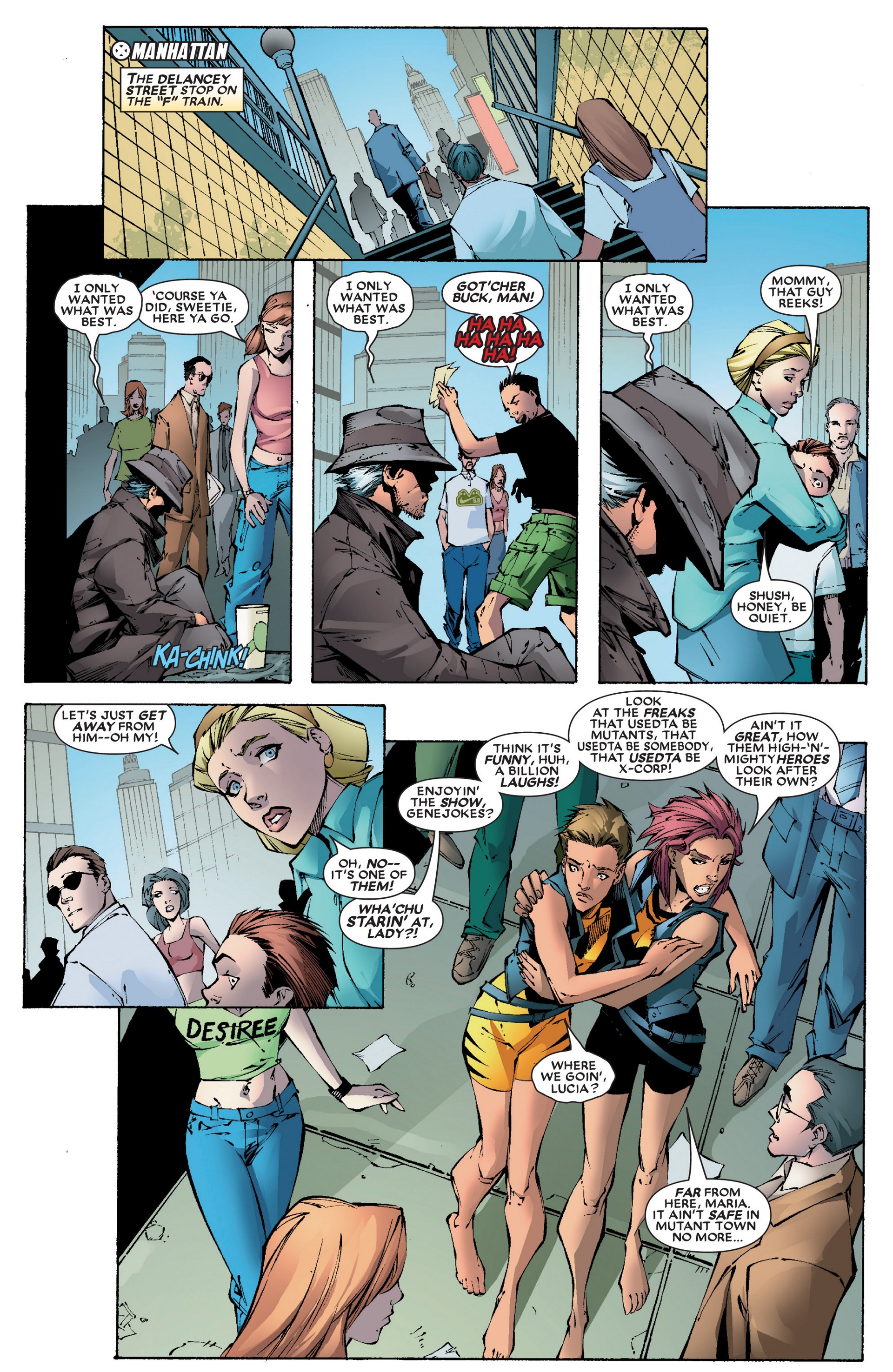 Read online Decimation: House of M - The Day After comic -  Issue # Full - 27