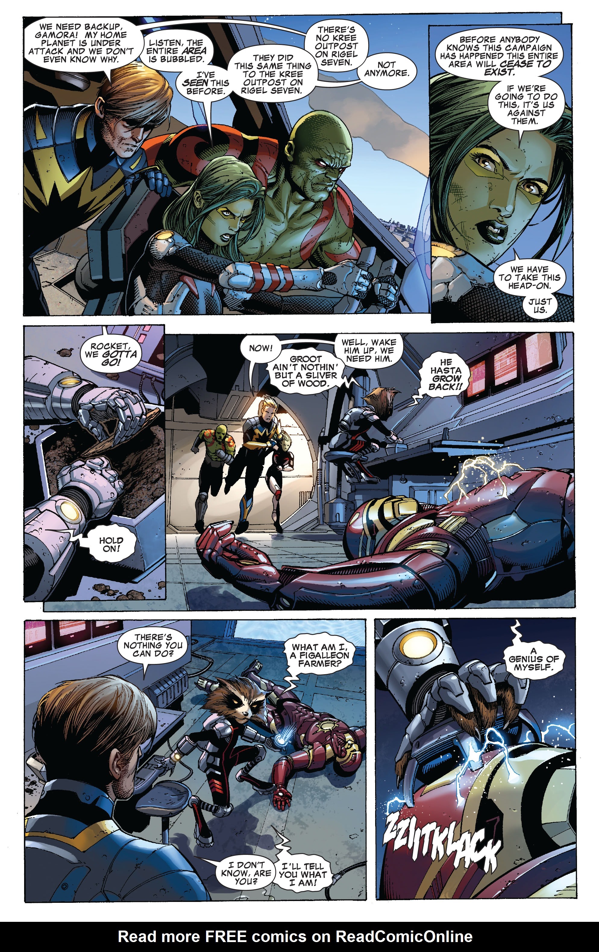 Read online Guardians Of The Galaxy by Brian Michael Bendis comic -  Issue # TPB 1 (Part 1) - 57