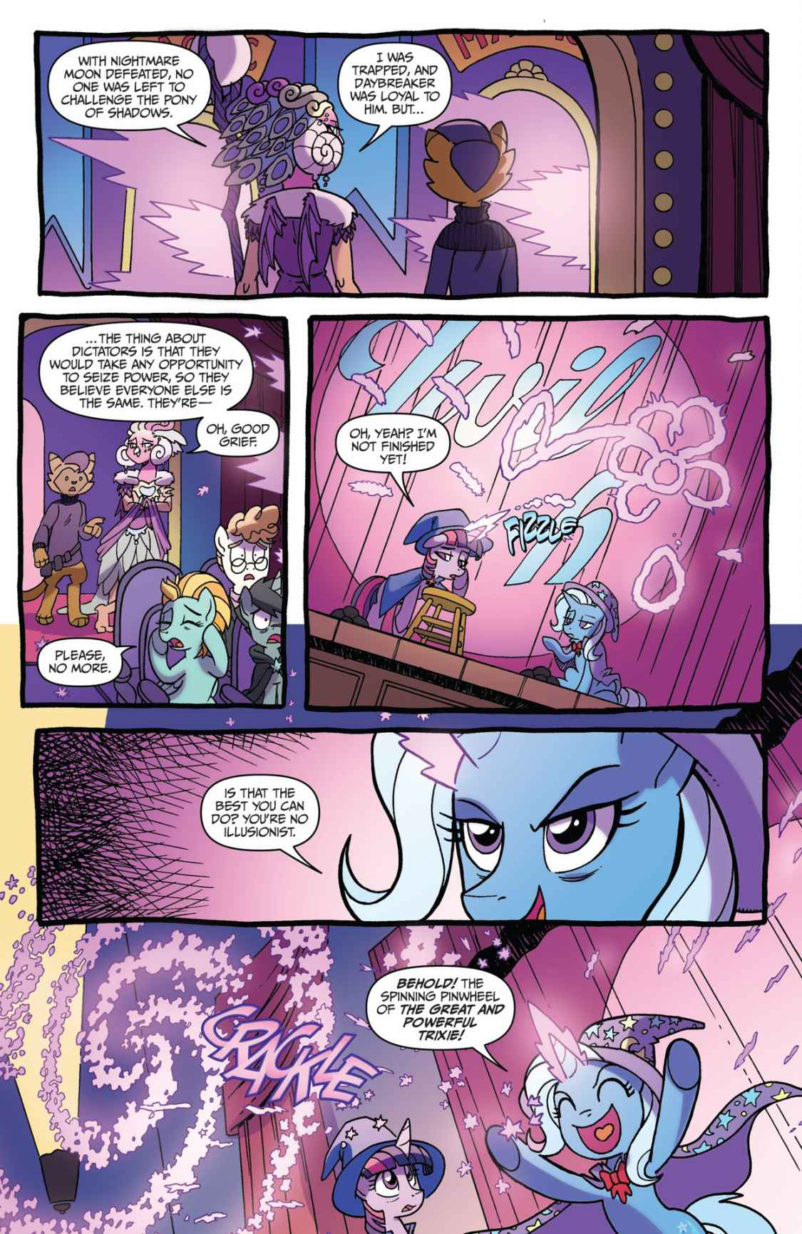 Read online My Little Pony: Nightmare Knights comic -  Issue #4 - 16