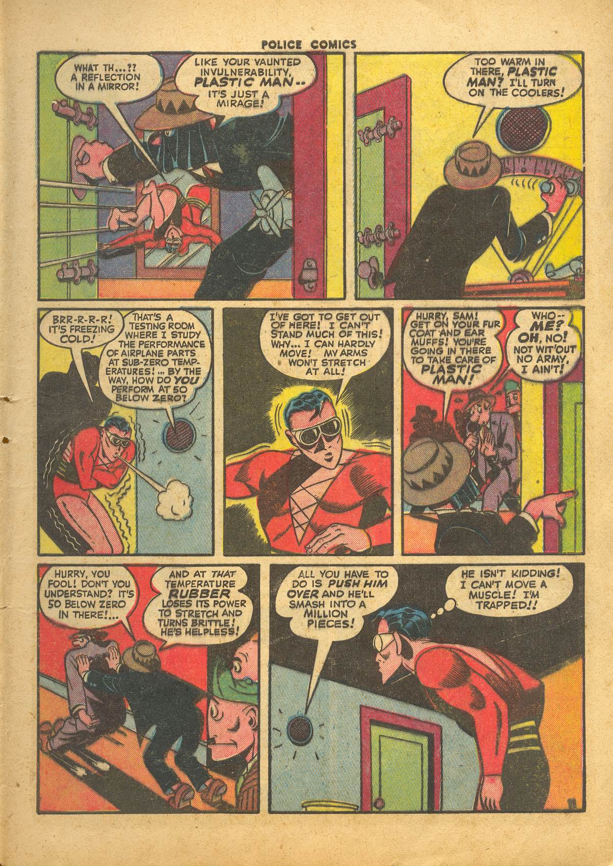 Read online Police Comics comic -  Issue #33 - 13