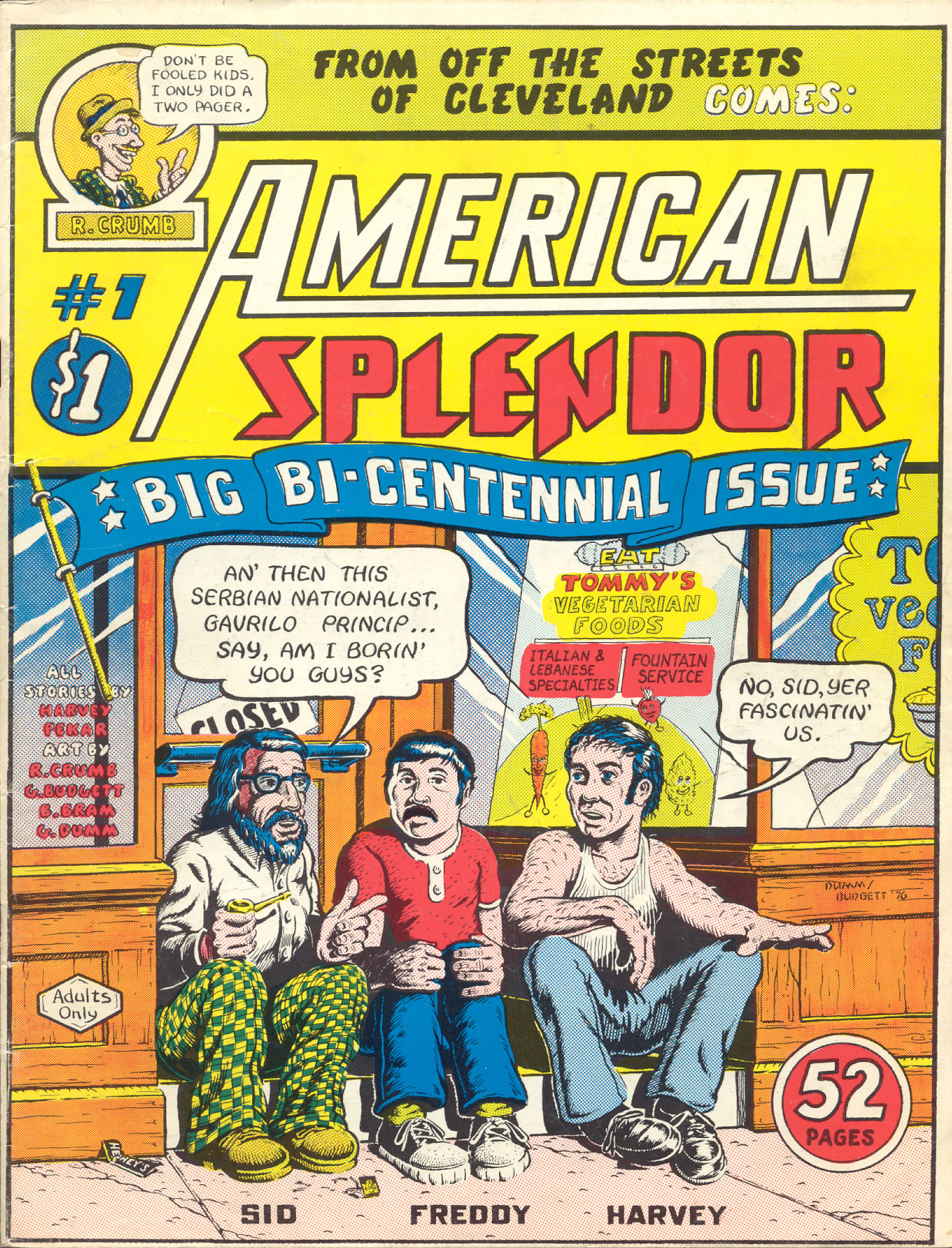 Read online American Splendor (1976) comic -  Issue #1 - 2