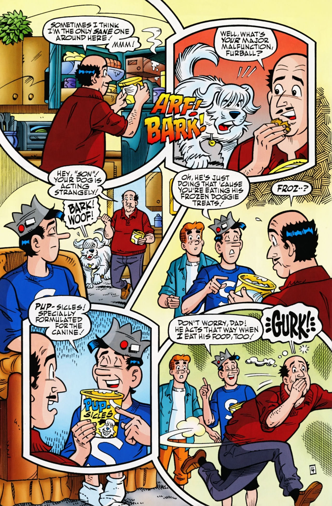 Read online Archie's Pal Jughead Comics comic -  Issue #207 - 6