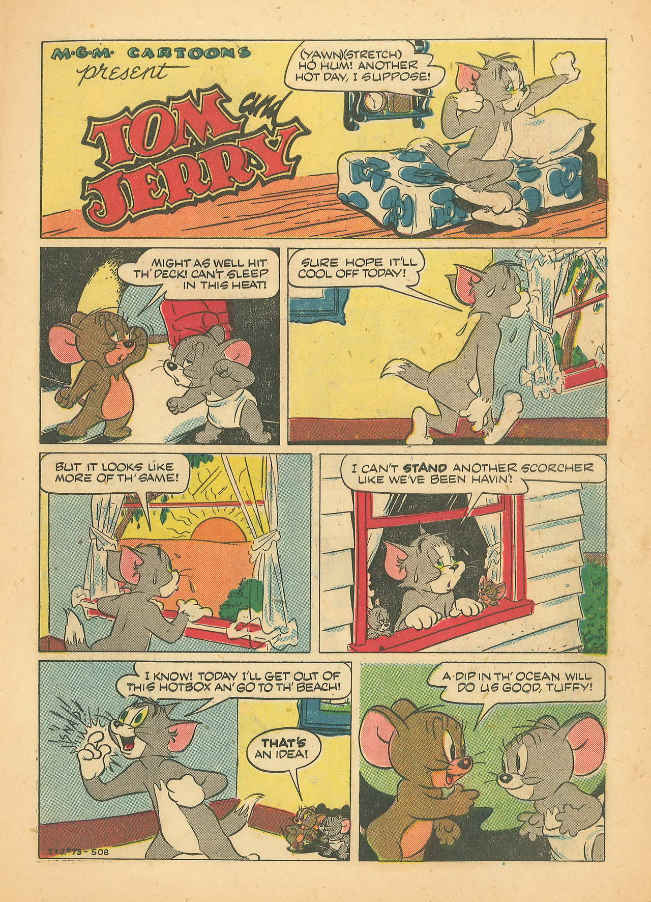 Read online Tom & Jerry Comics comic -  Issue #73 - 3