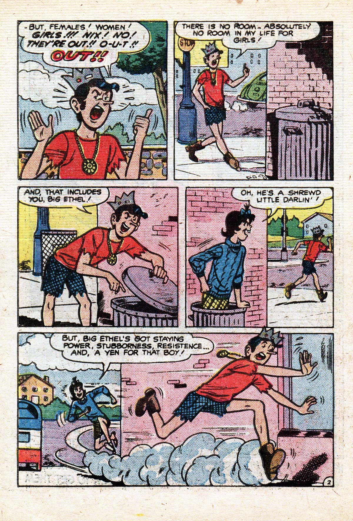 Read online Jughead Jones Comics Digest comic -  Issue #40 - 121