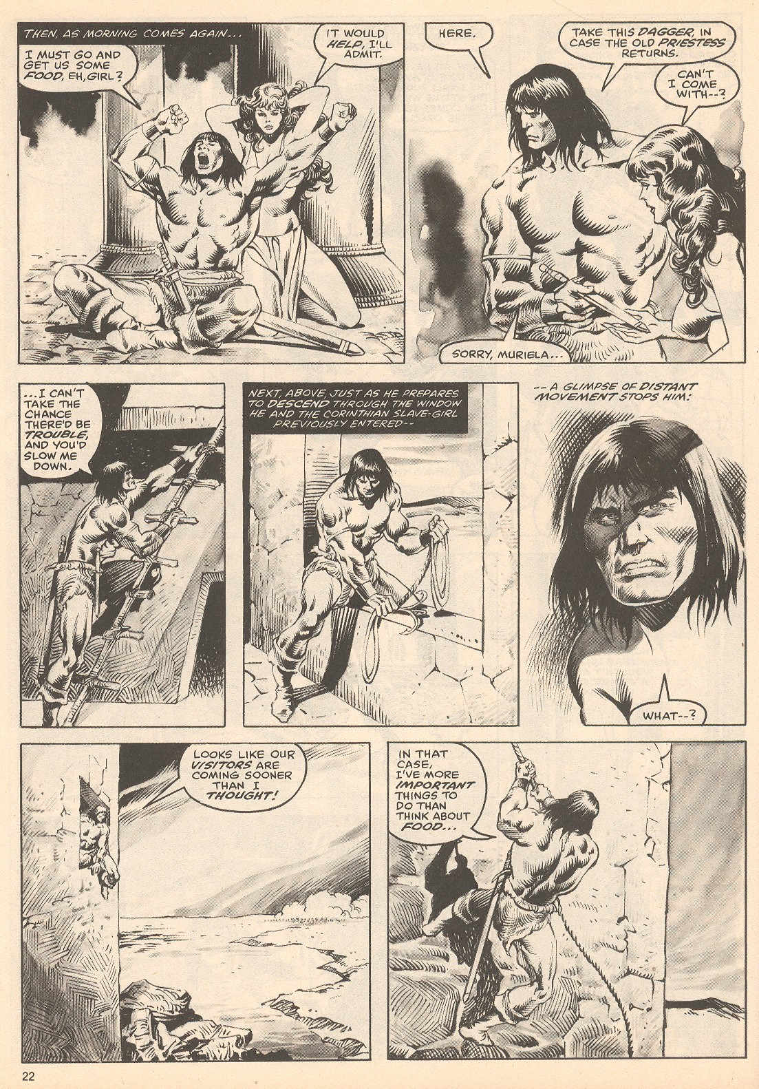 Read online The Savage Sword Of Conan comic -  Issue #60 - 22