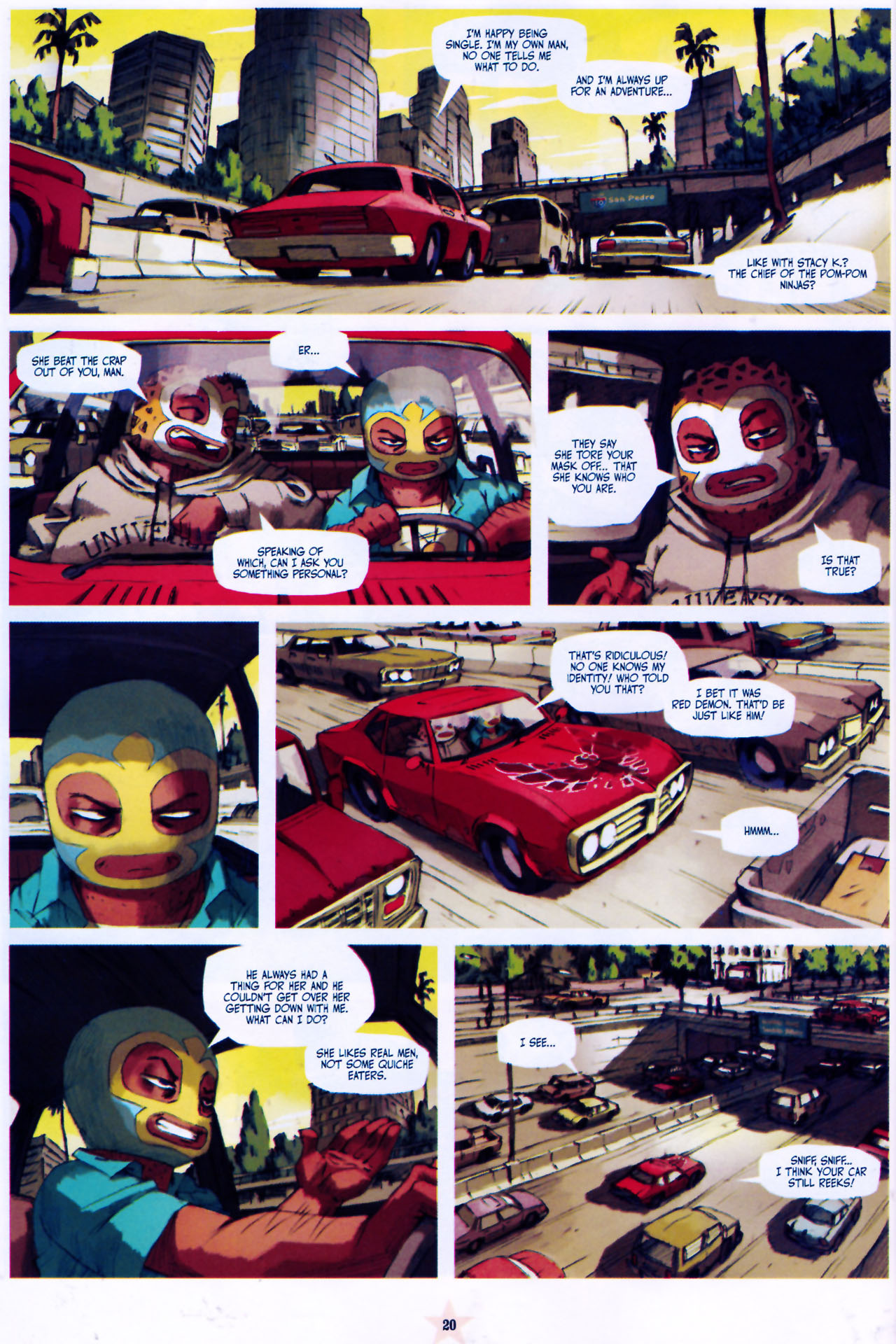 Read online Lucha Libre comic -  Issue #1 - 18