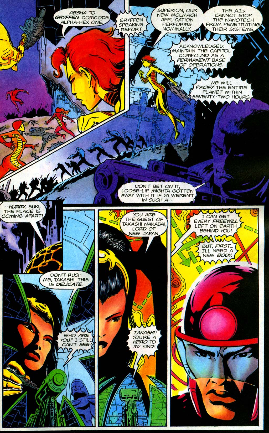 Read online Magnus Robot Fighter (1991) comic -  Issue #53 - 13