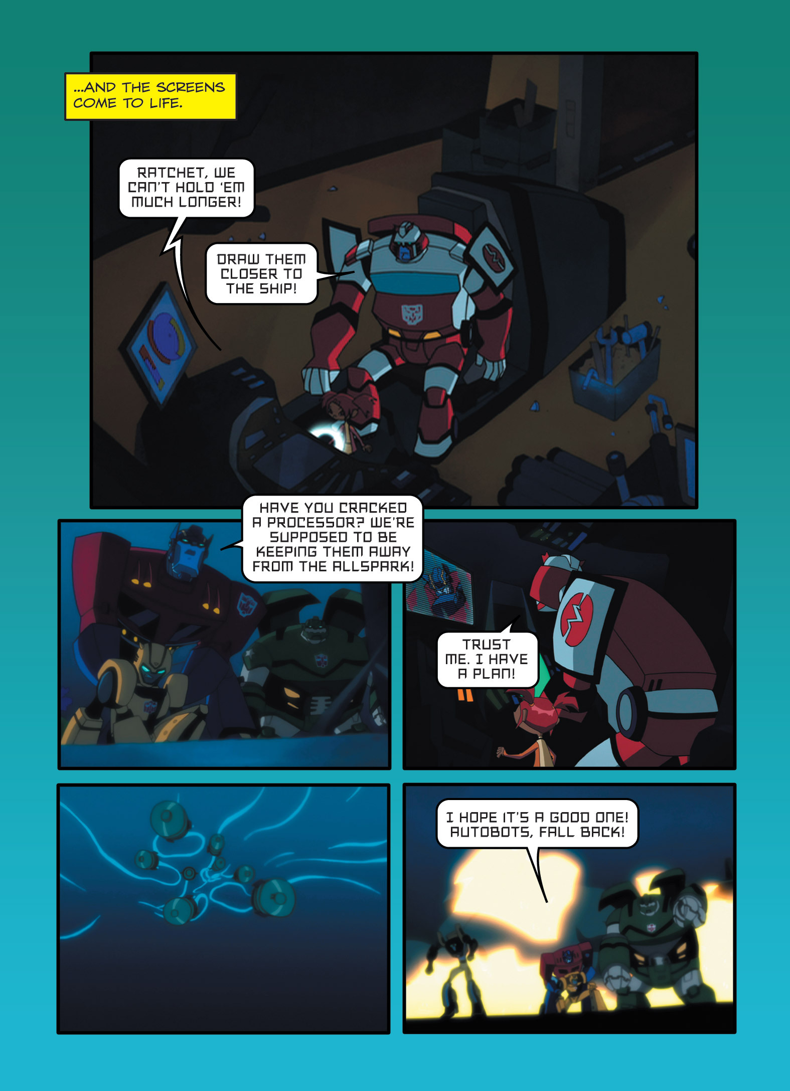 Read online Transformers Animated comic -  Issue #5 - 108