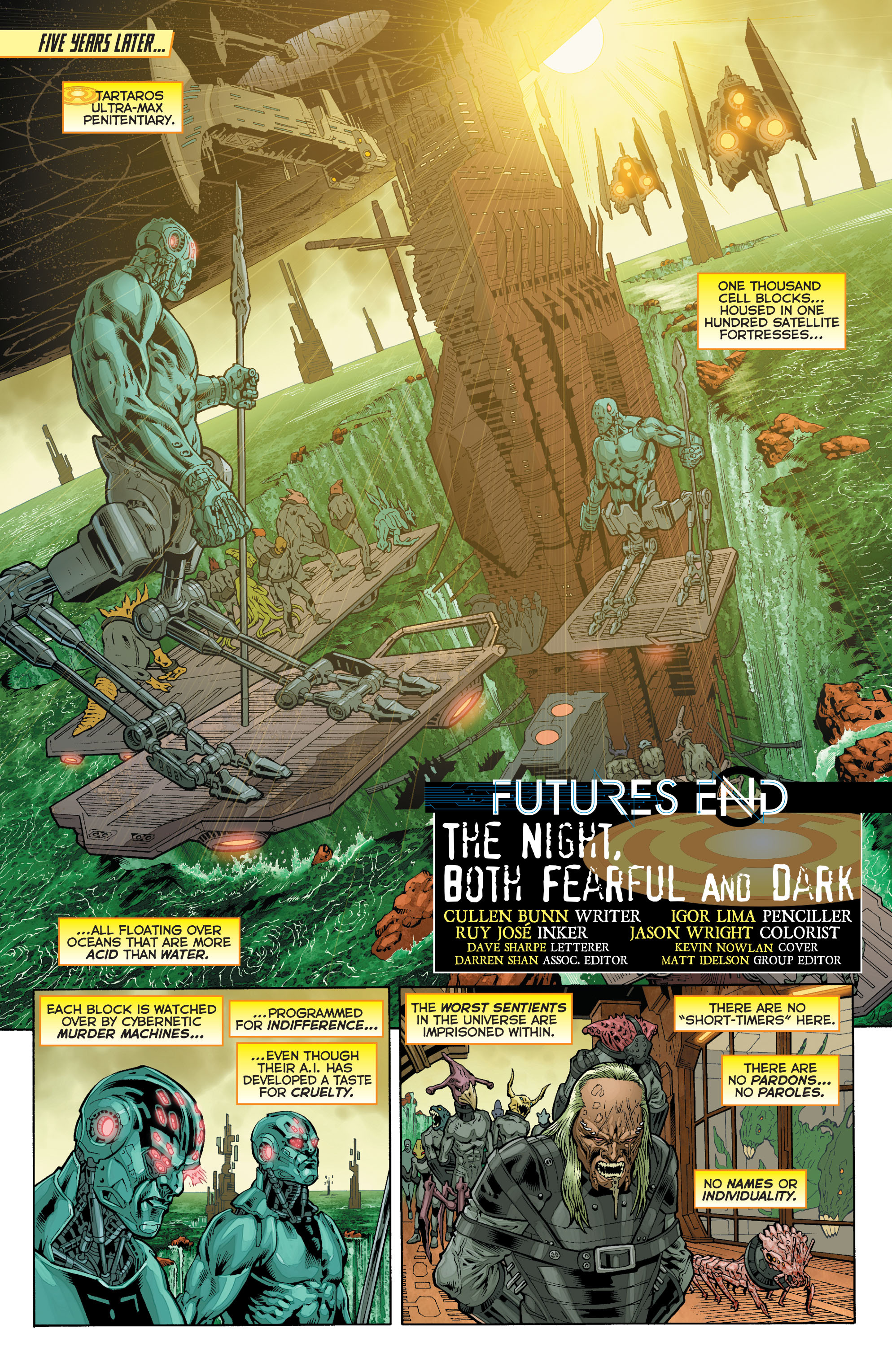 Read online Sinestro: Futures End comic -  Issue # Full - 2