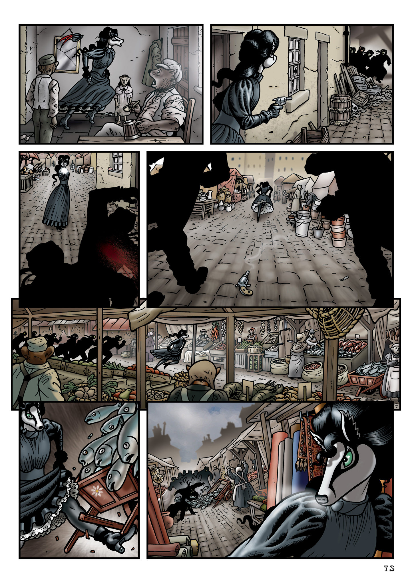 Read online Grandville Force Majeur comic -  Issue # TPB (Part 1) - 75