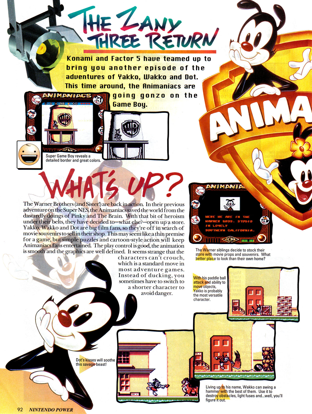 Read online Nintendo Power comic -  Issue #74 - 99