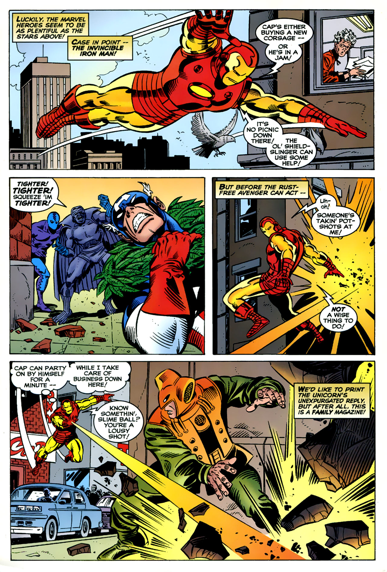 Read online Marvel: Heroes & Legends (1996) comic -  Issue # Full - 8