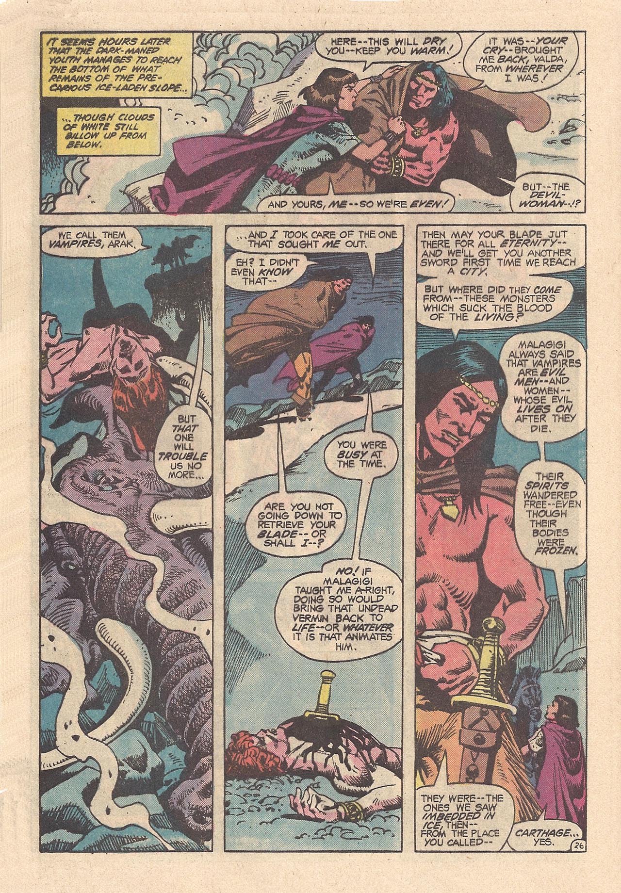 Read online Arak Son of Thunder comic -  Issue #6 - 32