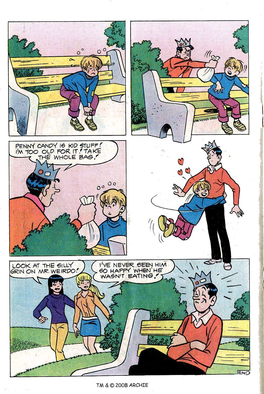 Read online Jughead (1965) comic -  Issue #264 - 18