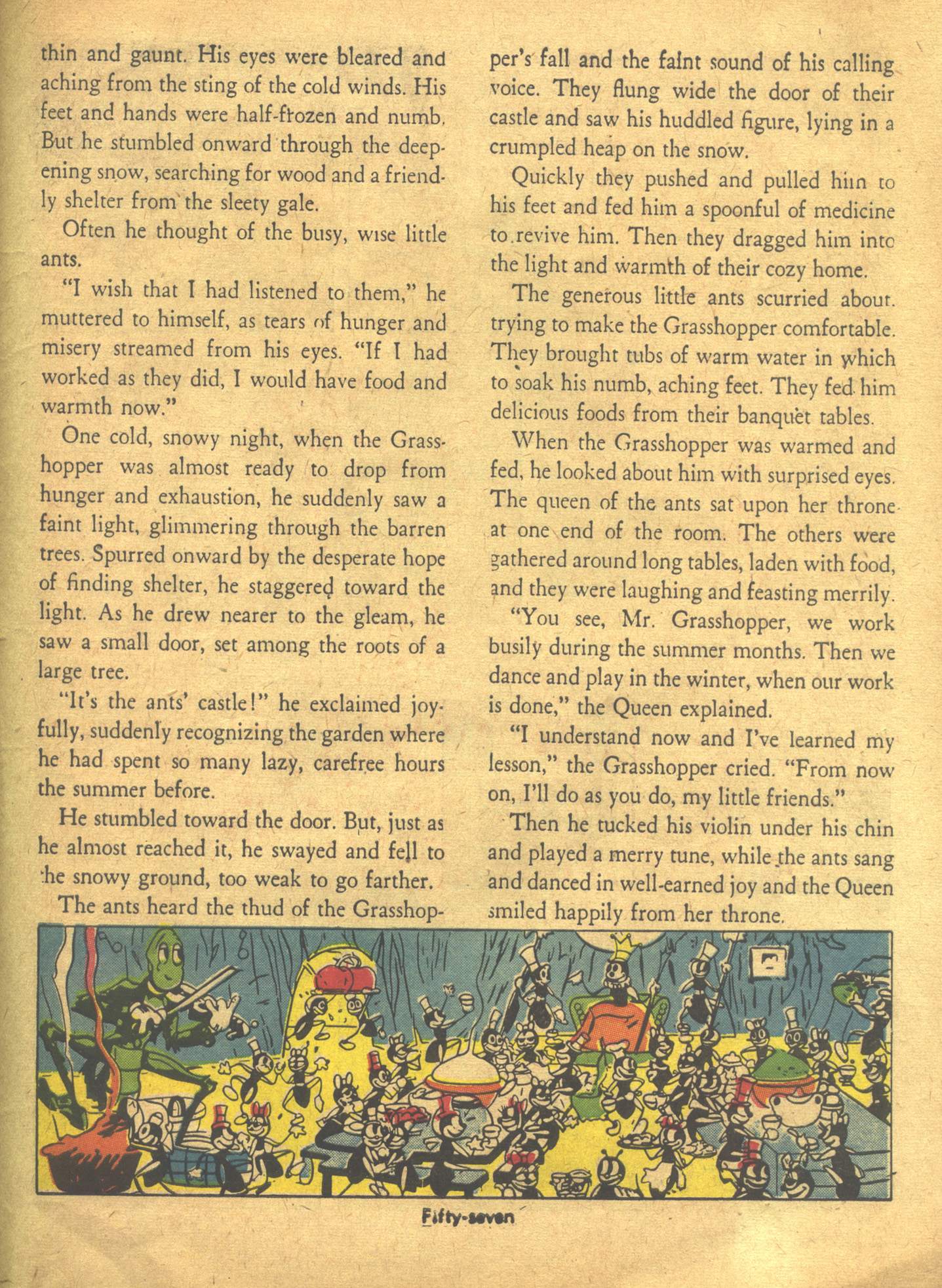 Read online Walt Disney's Comics and Stories comic -  Issue #13 - 59