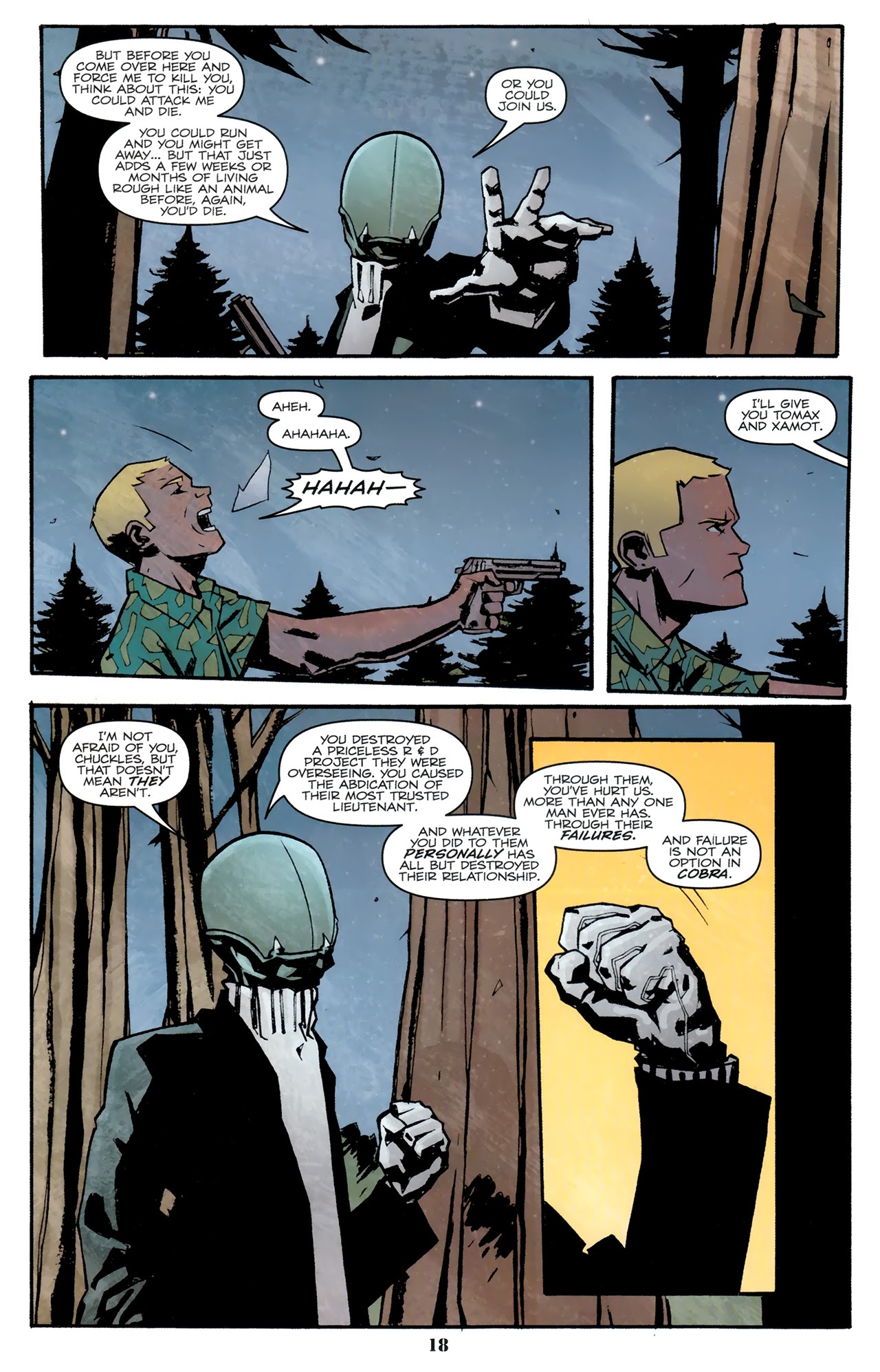 Read online G.I. Joe Cobra (2010) comic -  Issue #10 - 20