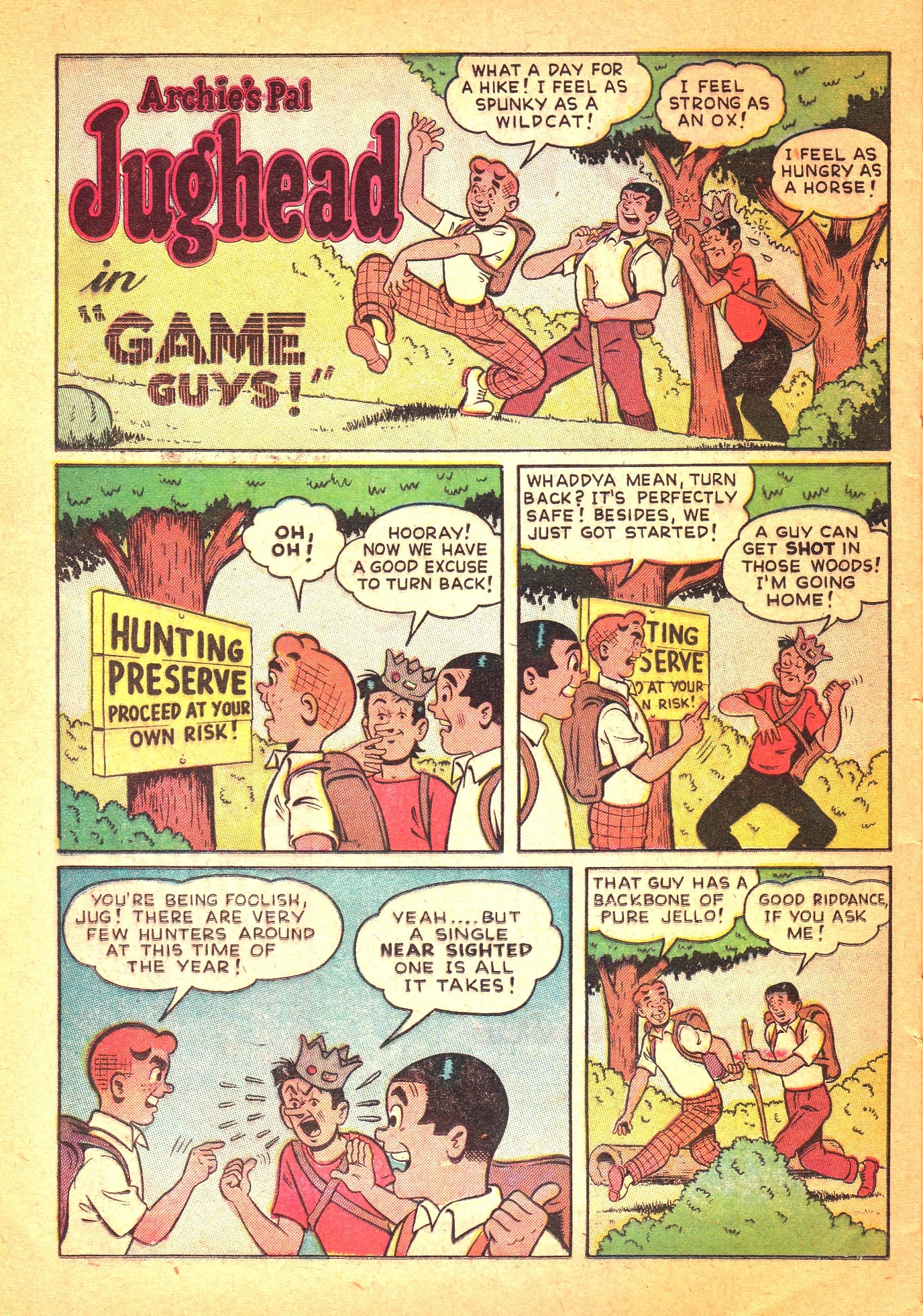 Read online Archie's Pal Jughead comic -  Issue #19 - 27