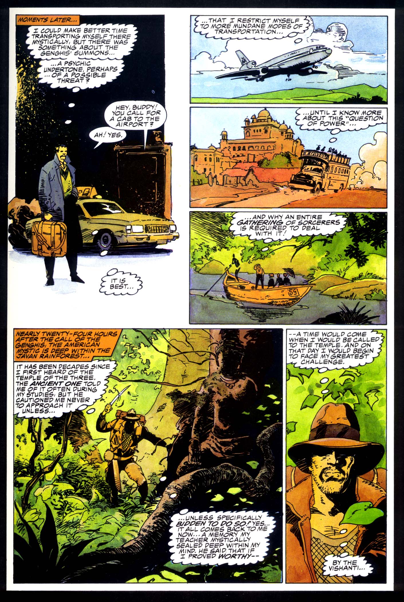 Read online Marvel Graphic Novel comic -  Issue #49 - Doctor Strange & Doctor Doom - Triumph & Torment - 12