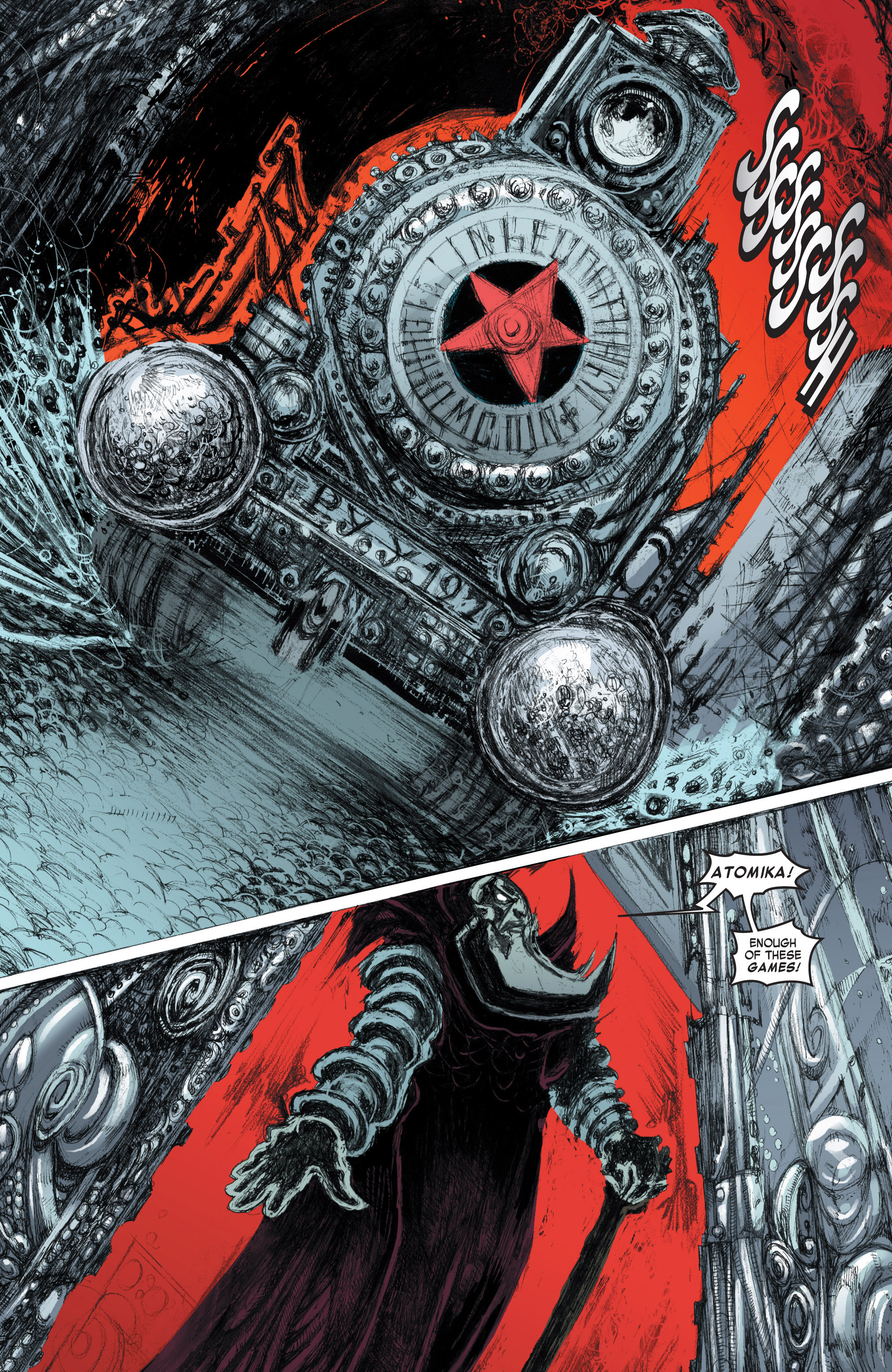 Read online Atomika comic -  Issue # _TPB 1 - 121