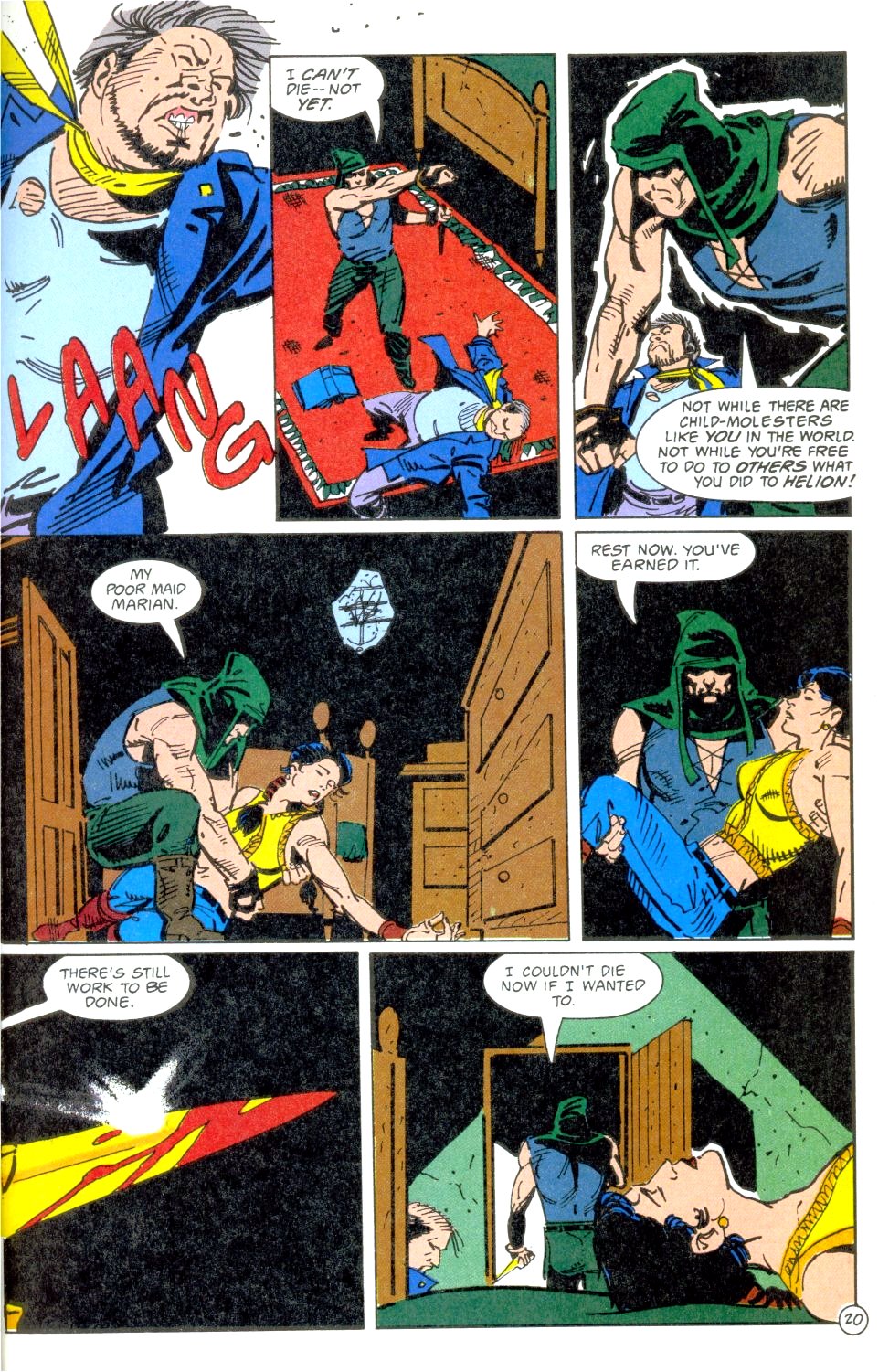 Read online Outlaws comic -  Issue #7 - 21
