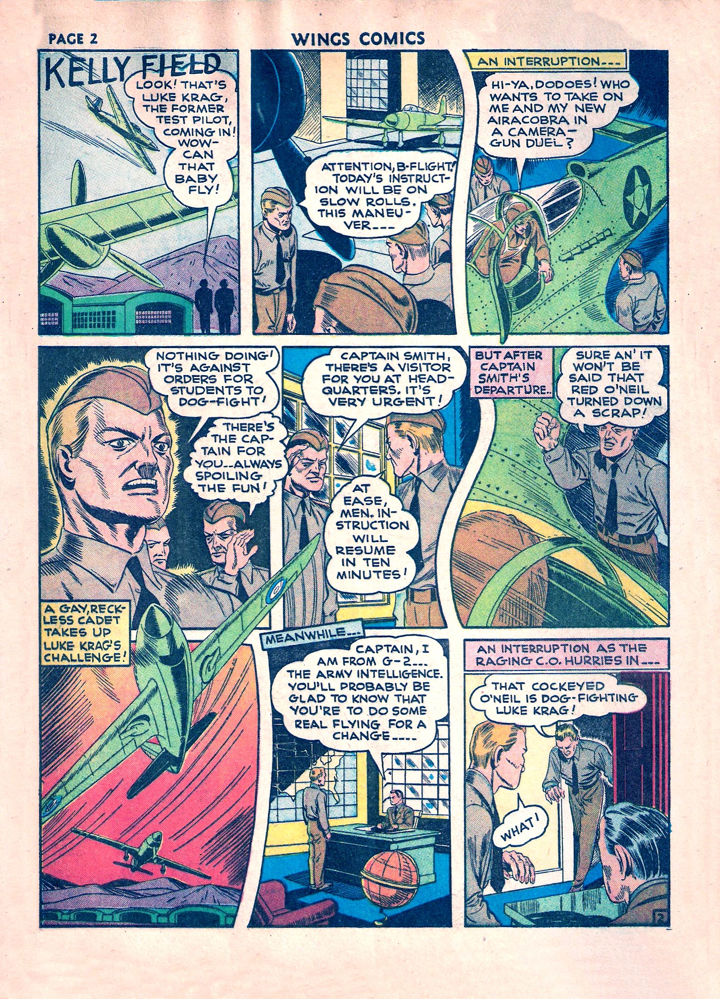 Read online Wings Comics comic -  Issue #17 - 4