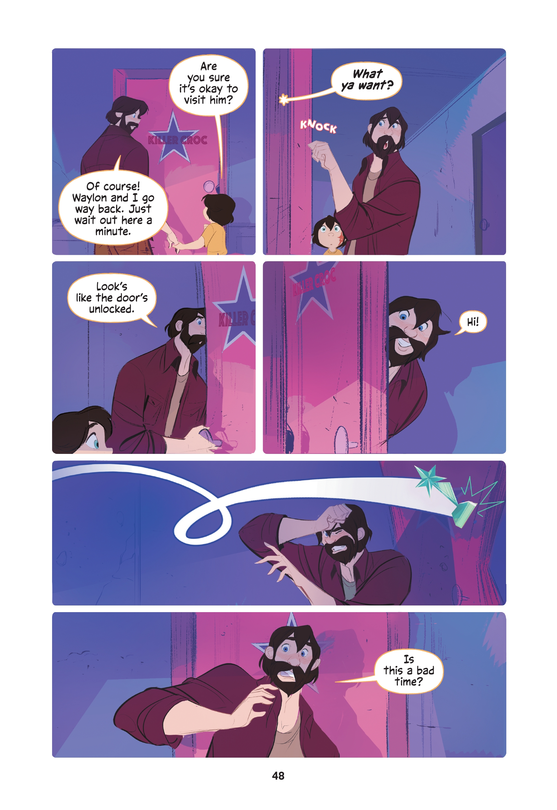 Read online My Buddy, Killer Croc comic -  Issue # TPB (Part 1) - 45