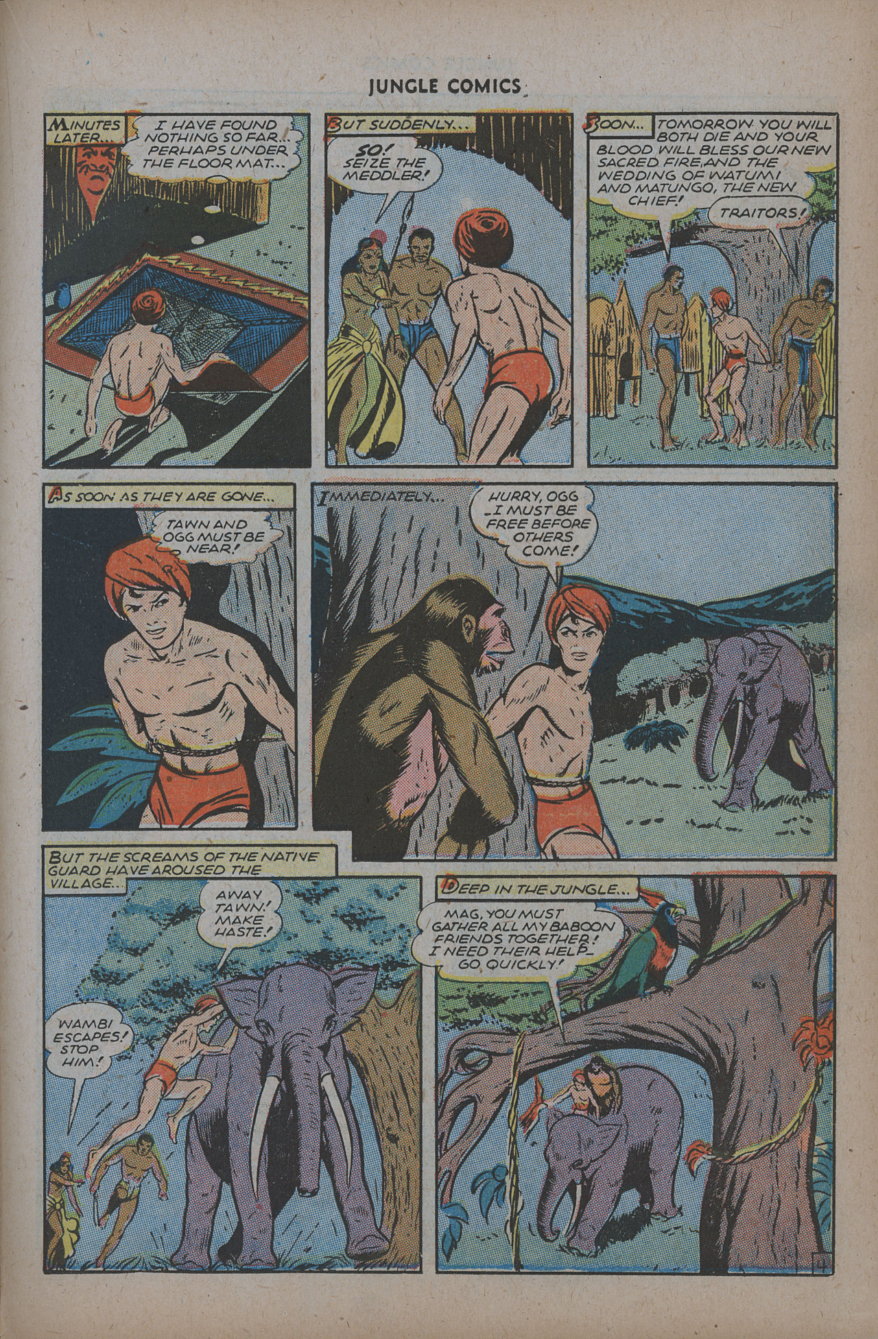 Read online Jungle Comics comic -  Issue #71 - 21