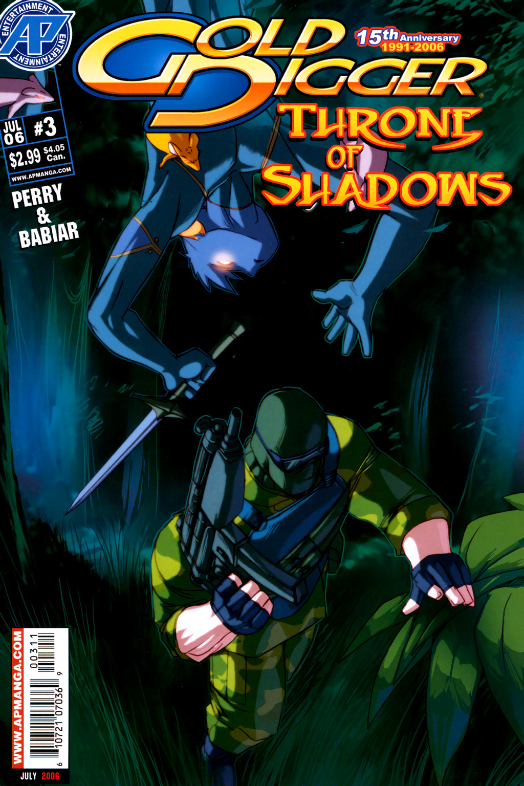 Read online Gold Digger: Throne of Shadows comic -  Issue #3 - 1
