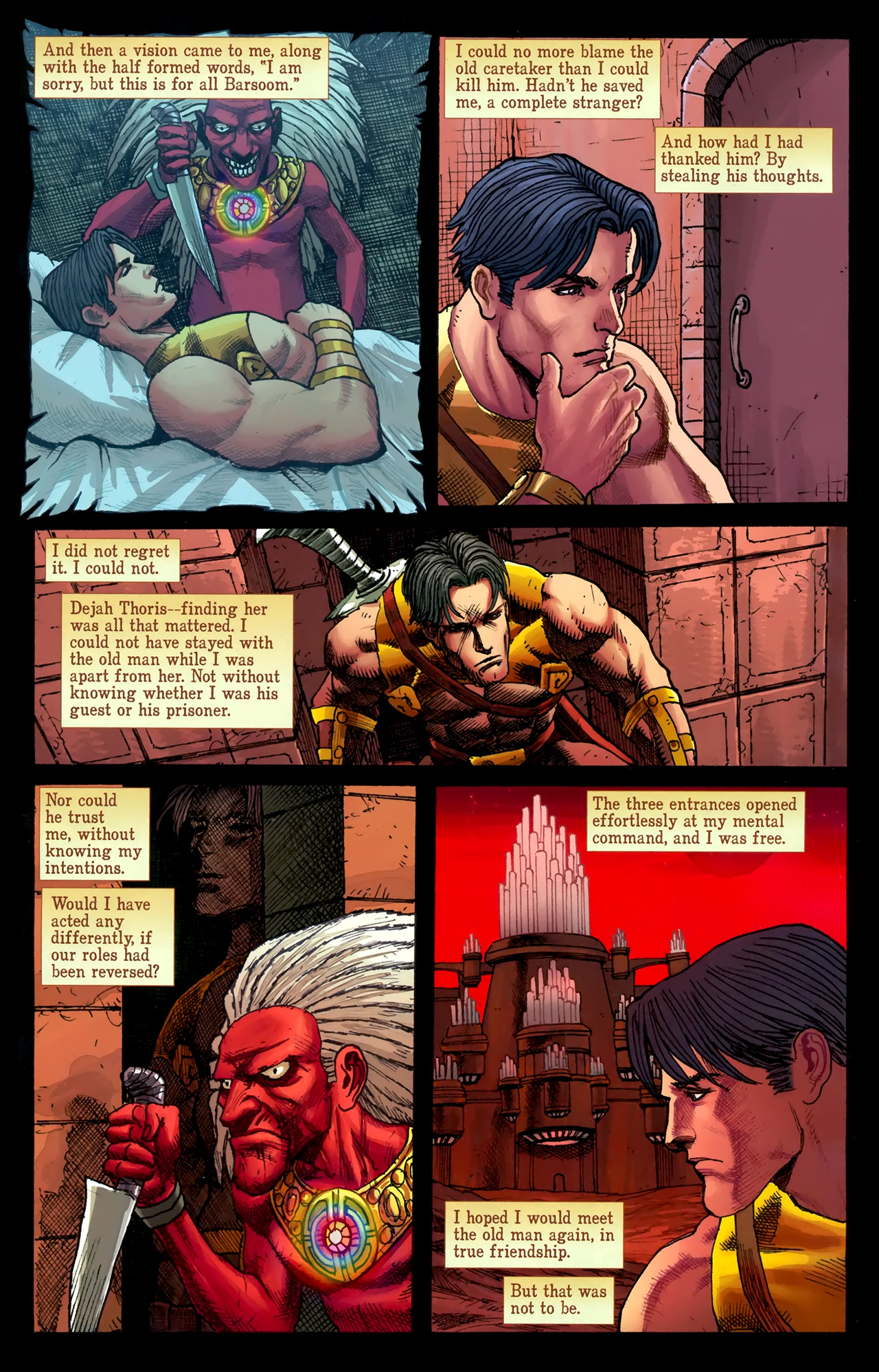 Read online Warlord of Mars comic -  Issue #7 - 9