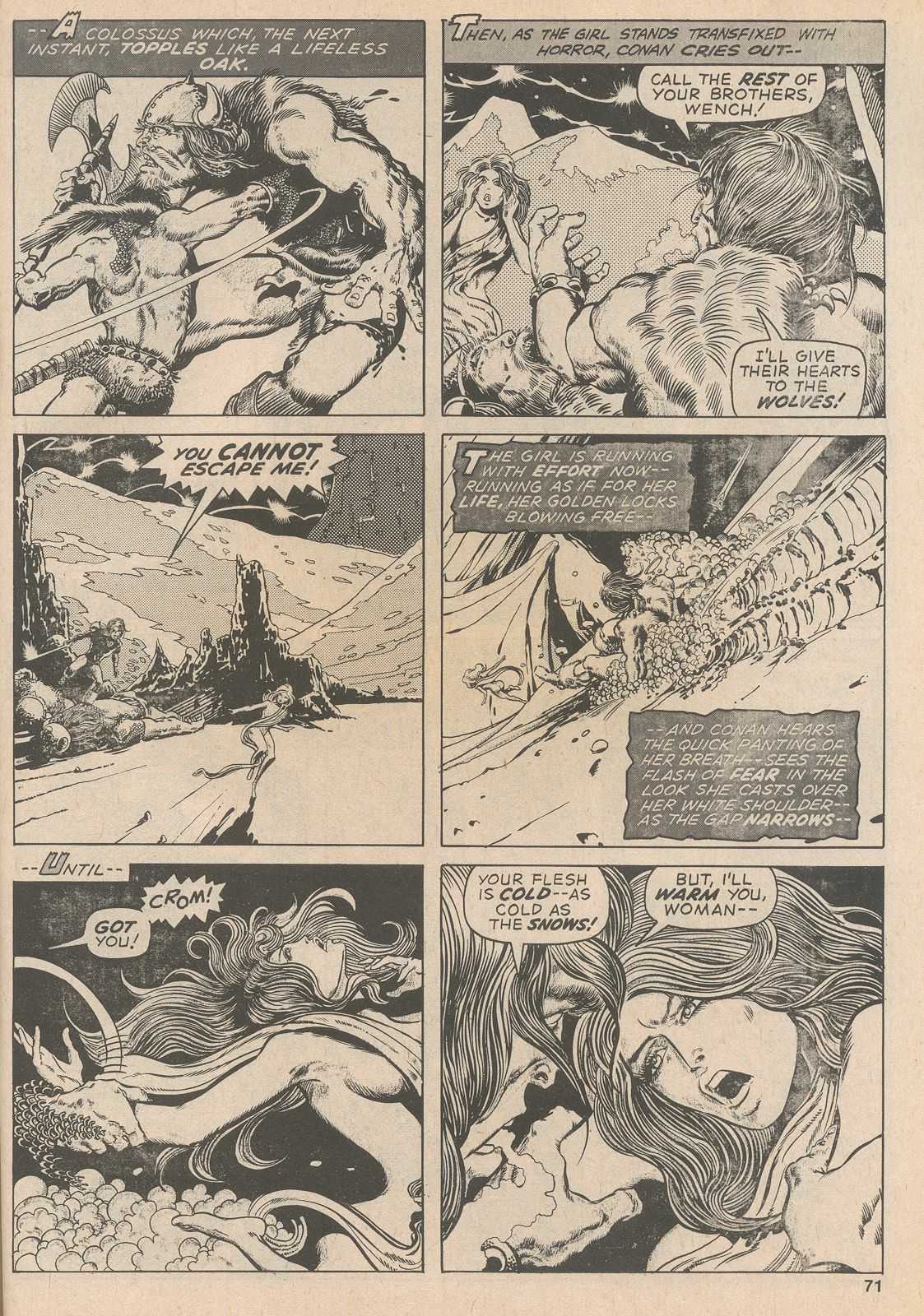 Read online The Savage Sword Of Conan comic -  Issue #1 - 68