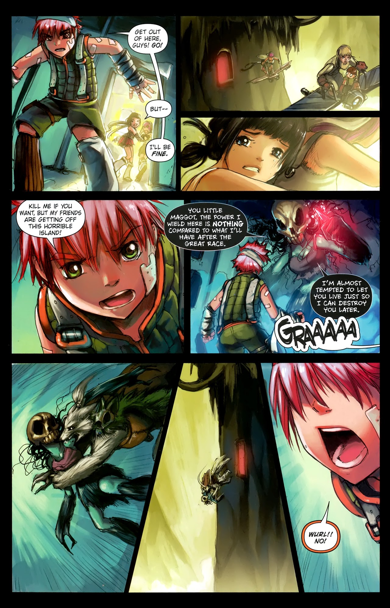 Read online Sky Pirates Of Neo Terra comic -  Issue #5 - 22