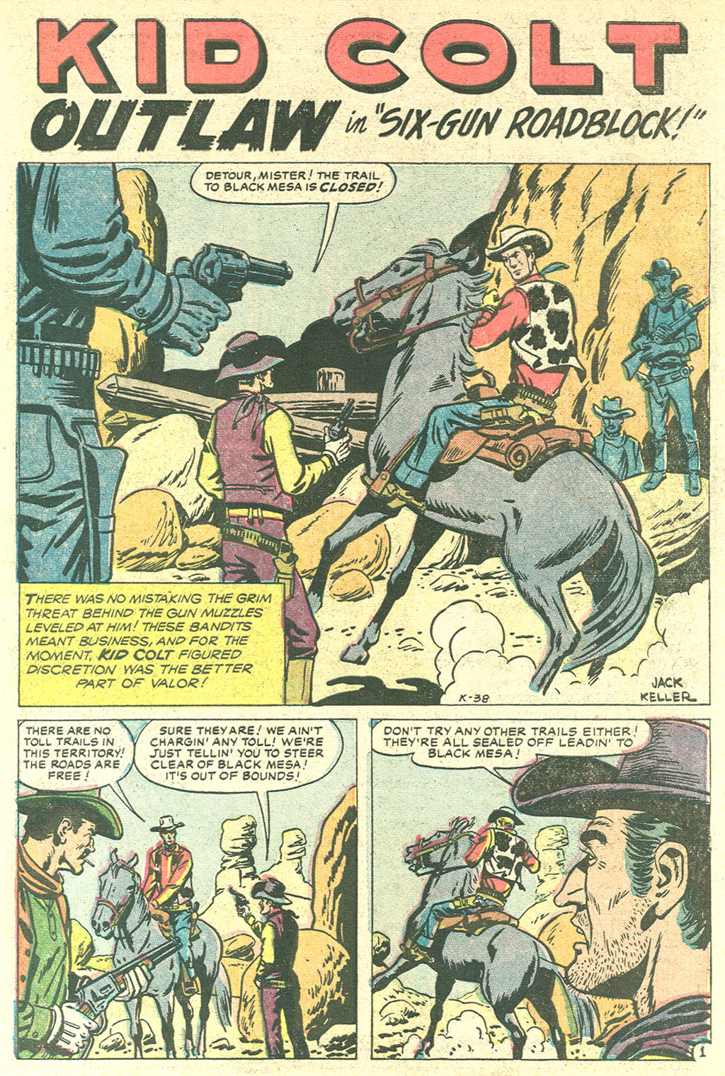 Read online Kid Colt Outlaw comic -  Issue #64 - 3