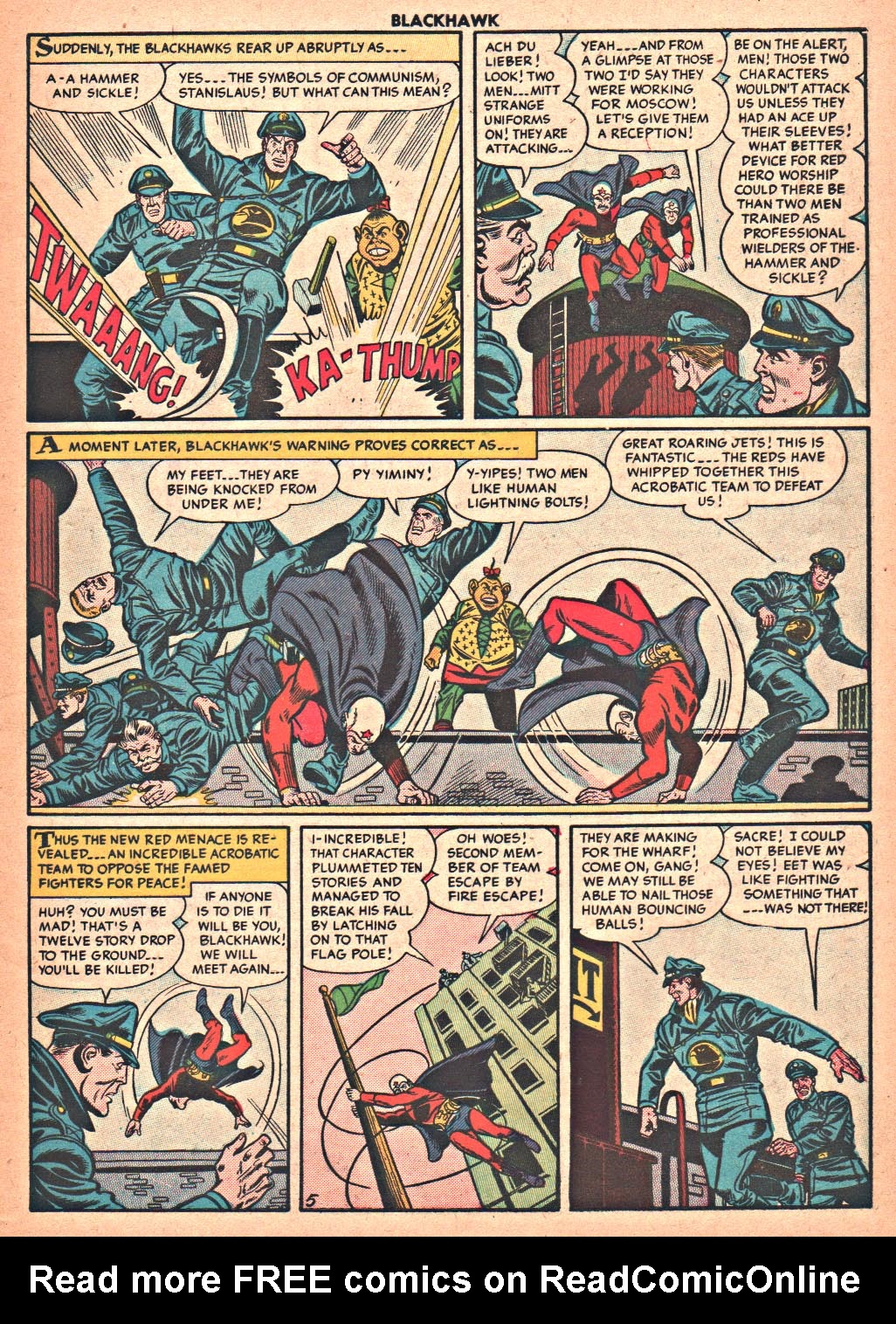 Read online Blackhawk (1957) comic -  Issue #83 - 7