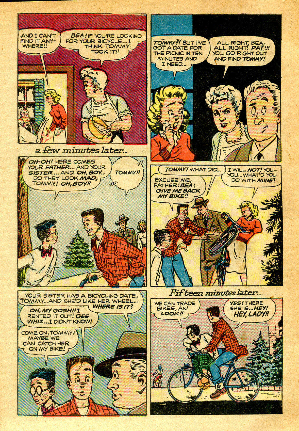 Read online Li'l Abner Comics comic -  Issue #61 - 47