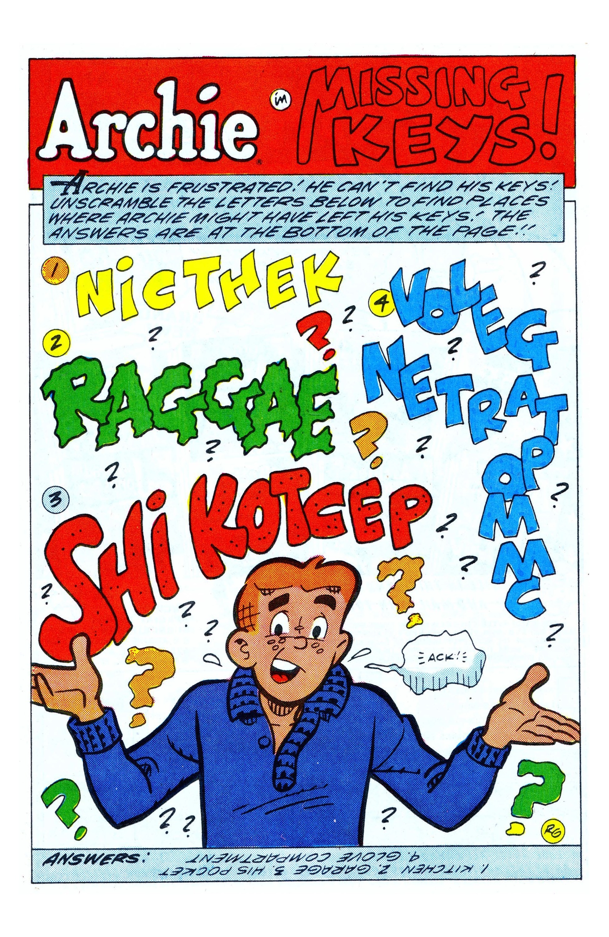 Read online Archie (1960) comic -  Issue #358 - 9