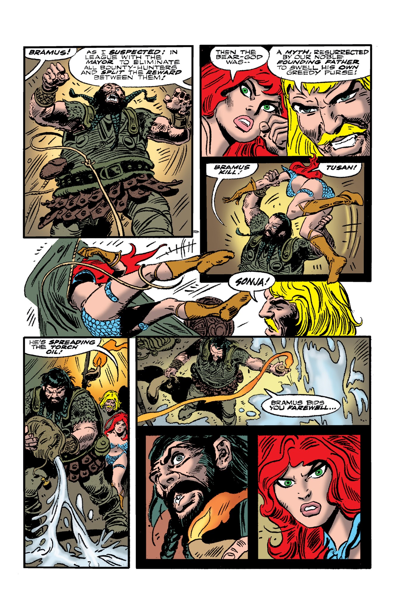Read online The Adventures of Red Sonja comic -  Issue # TPB 1 - 93